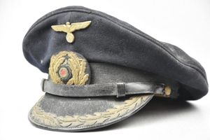 Kriegsmarine officer visor for high ranking officers 'Stabsoffiziere'