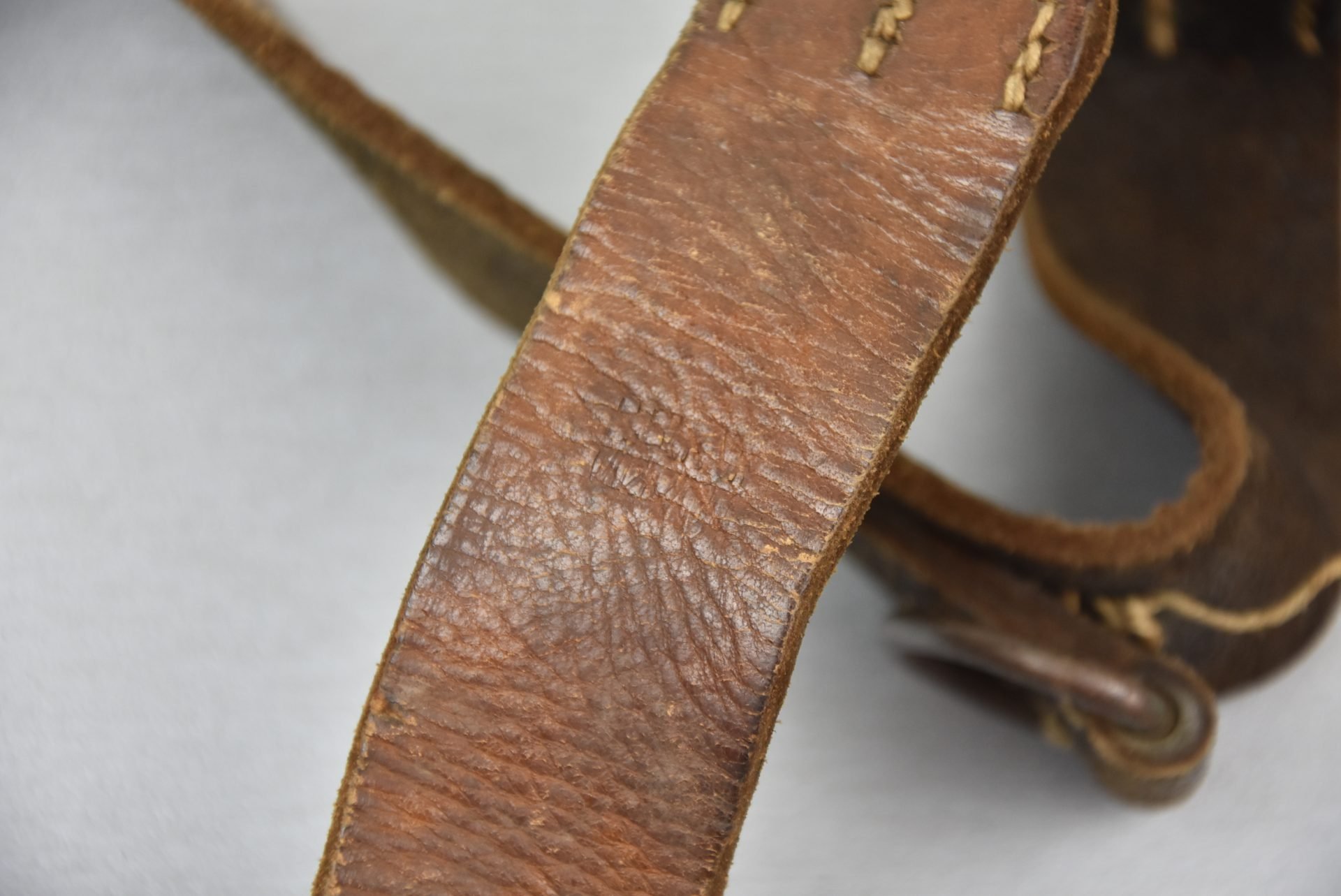 Wehrmacht leather Y-straps 'Koppeltragegestell' with RBNr. — image 11