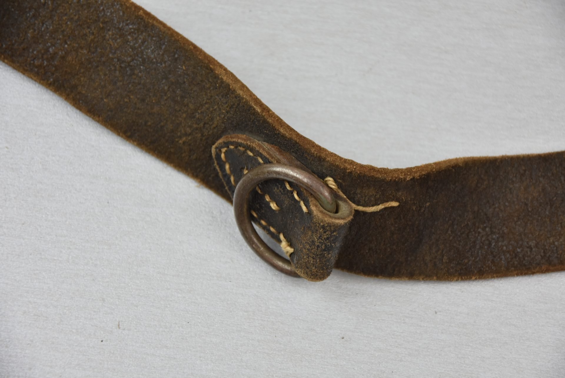 Wehrmacht leather Y-straps 'Koppeltragegestell' with RBNr. — image 4