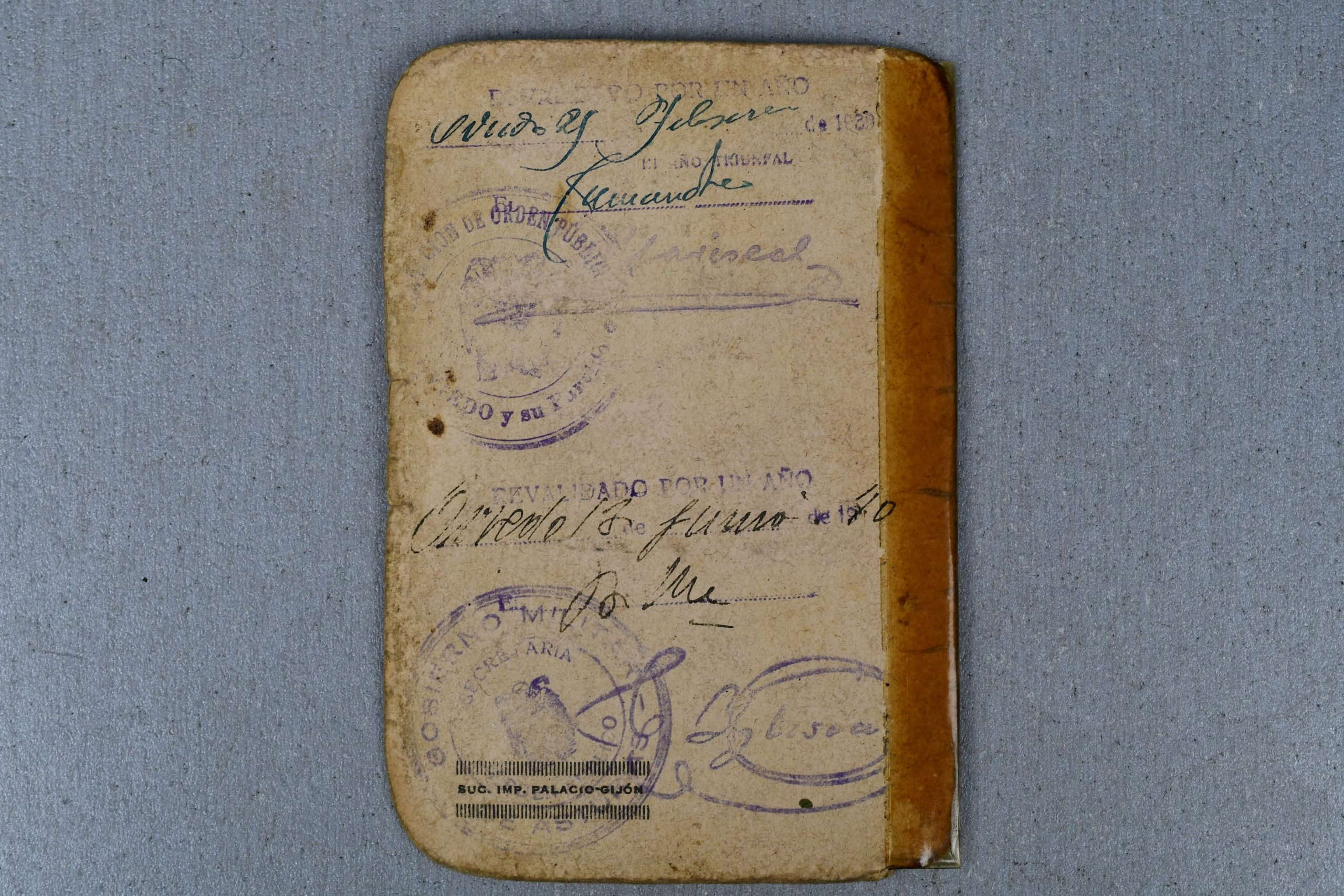 Spanish ID card 1938 — image 4
