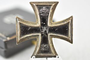 German WW1 Iron Cross first class by K.O. with box