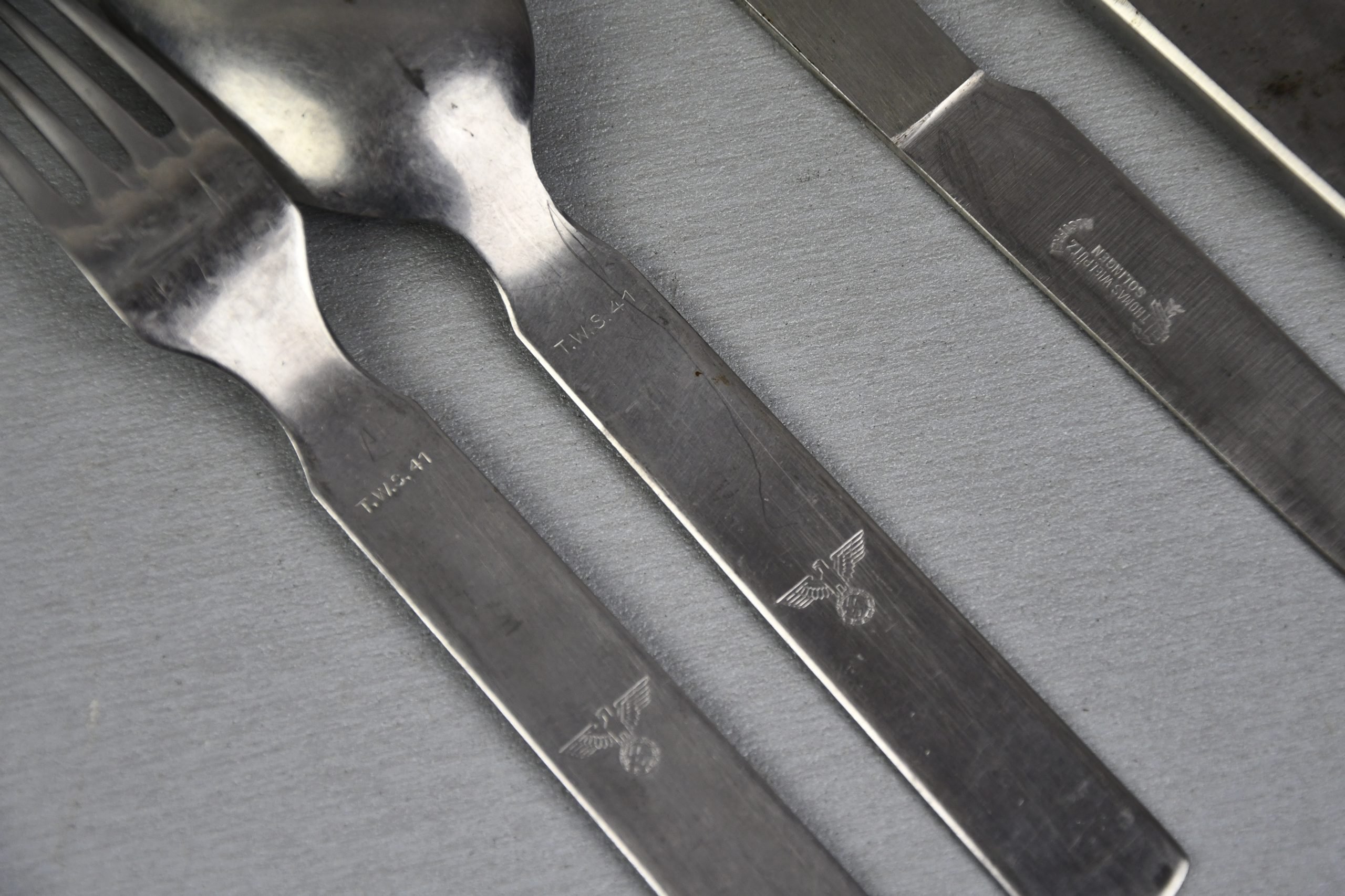 Wehrmacht field cutlery 'Feldbesteck' set by T.W.S. 1941 — image 5
