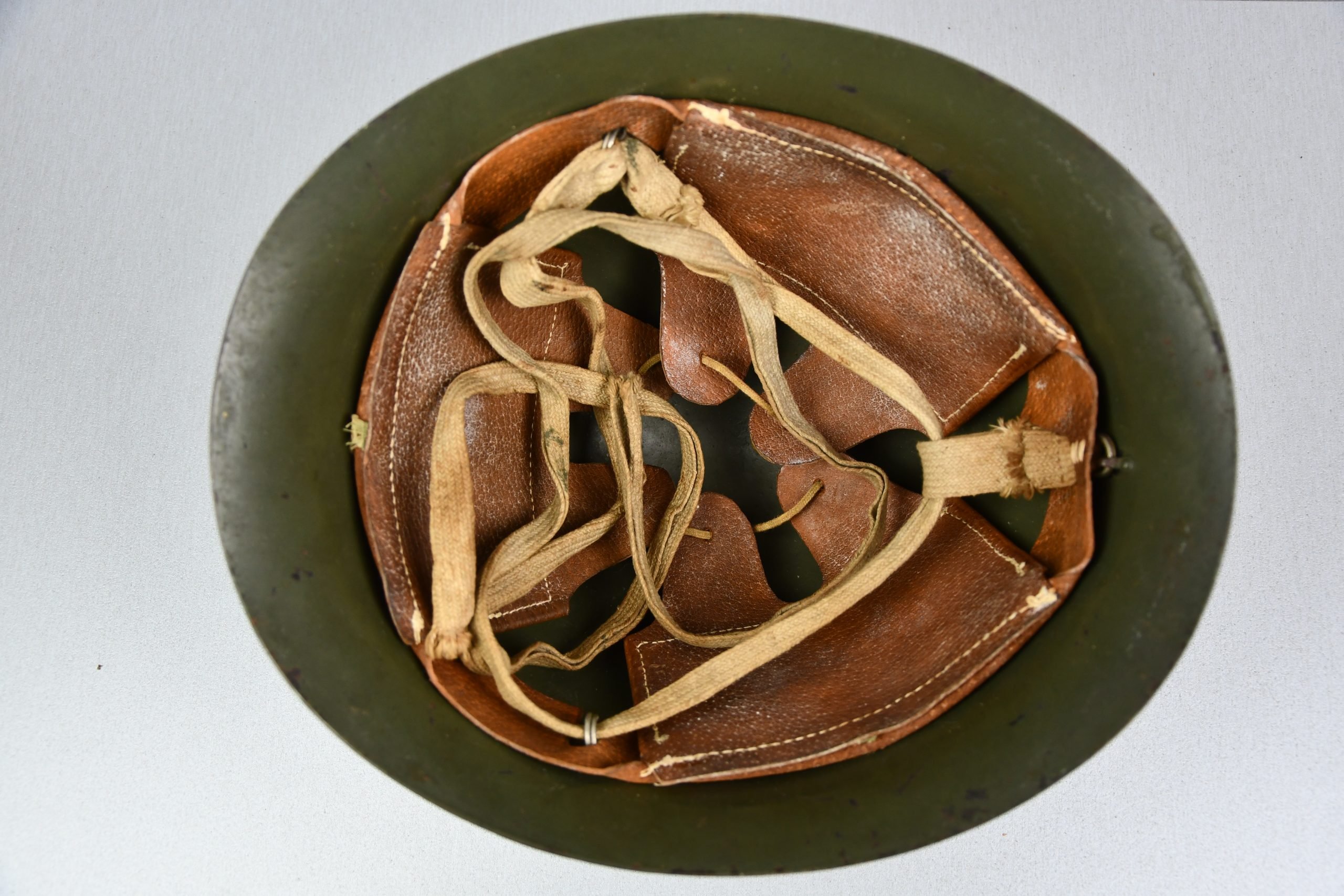 RARE WW2 Type 90 Japanese imperial navy landing forces steel helmet — image 10