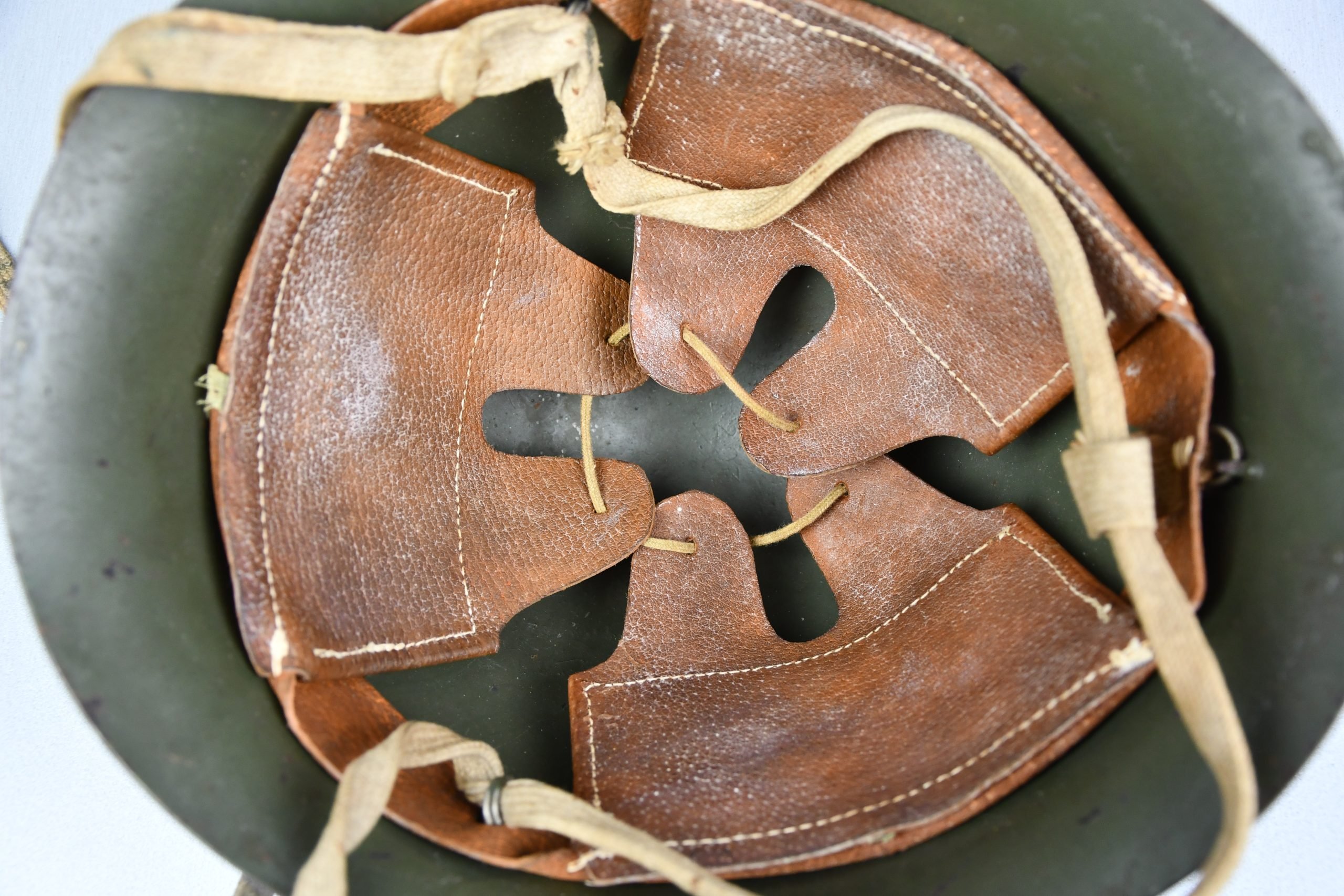 RARE WW2 Type 90 Japanese imperial navy landing forces steel helmet — image 11