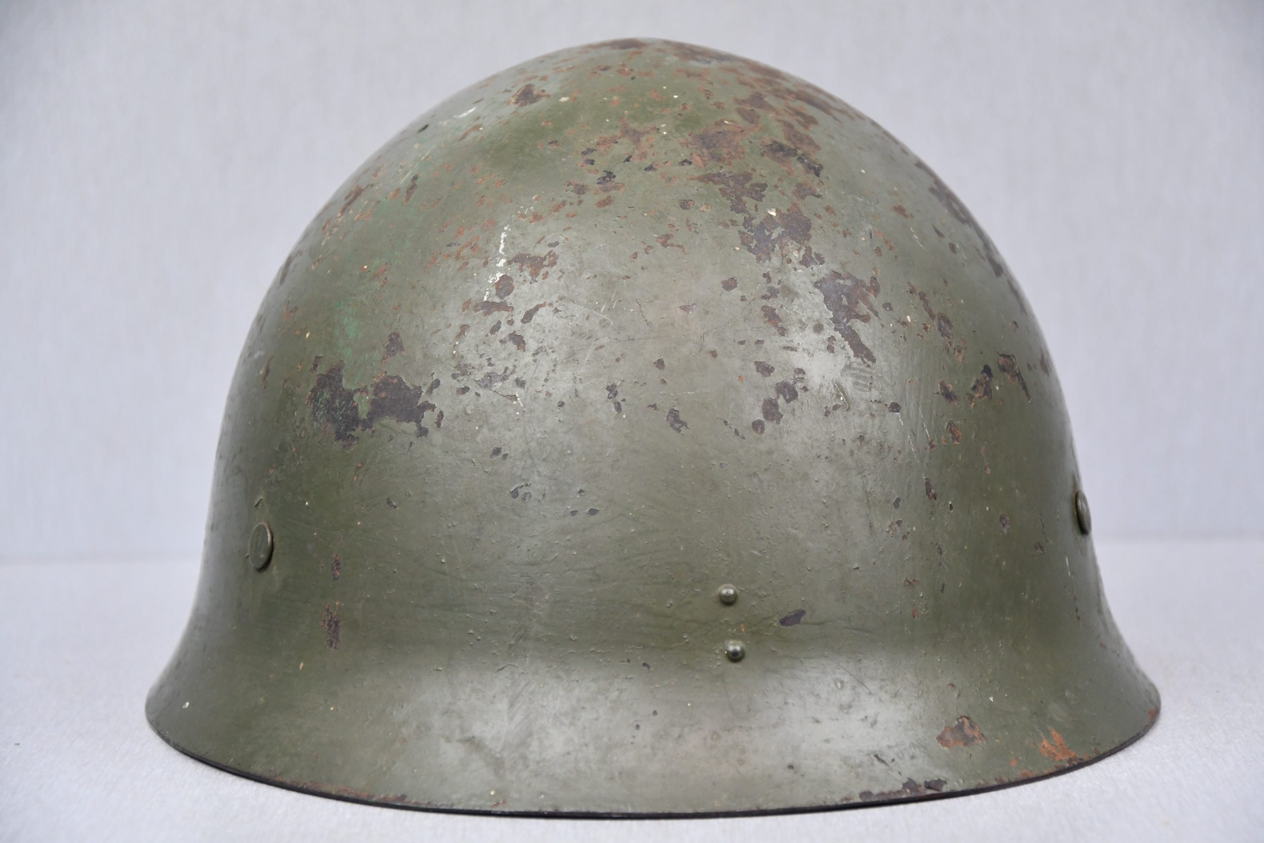 RARE WW2 Type 90 Japanese imperial navy landing forces steel helmet — image 7