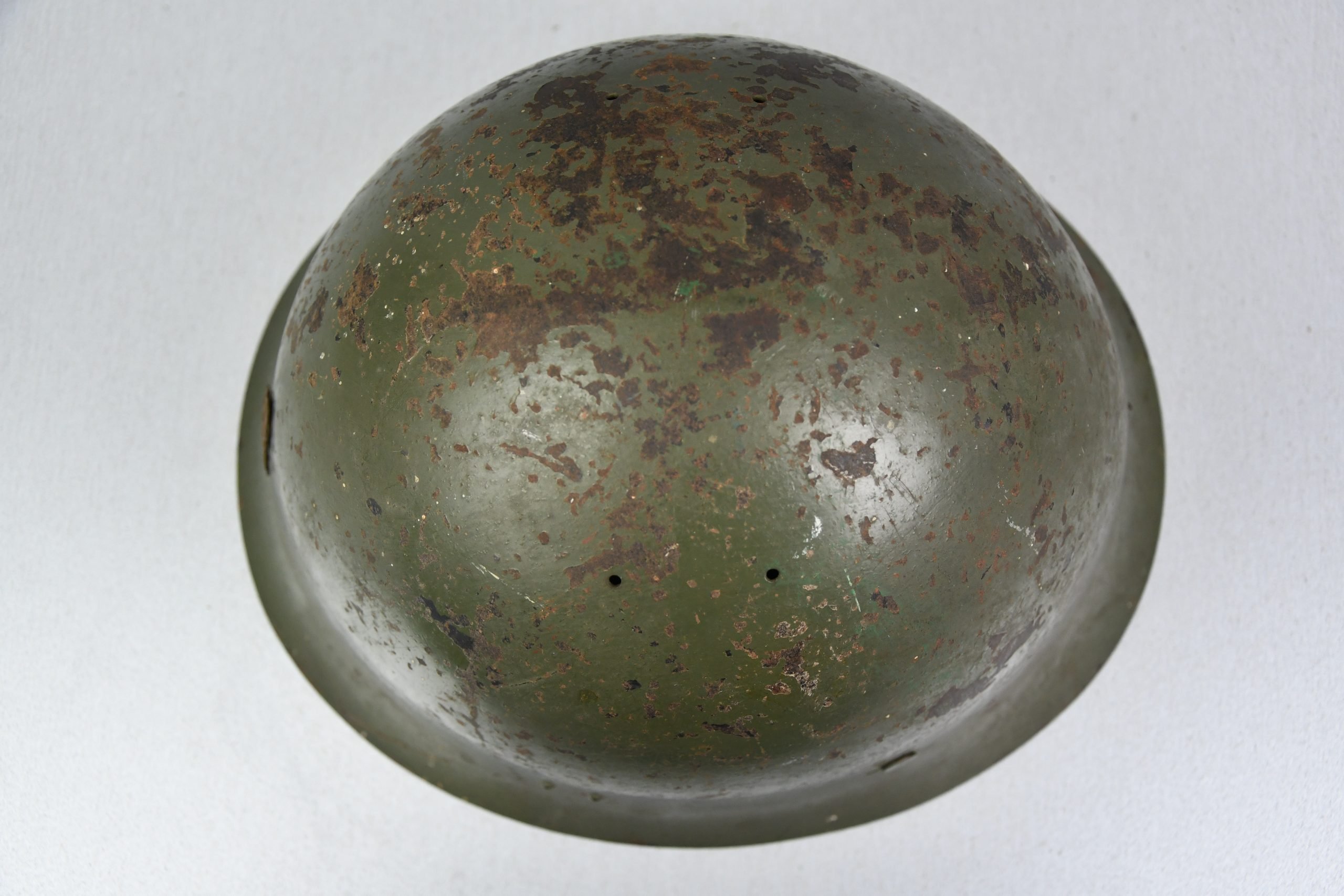 RARE WW2 Type 90 Japanese imperial navy landing forces steel helmet — image 9