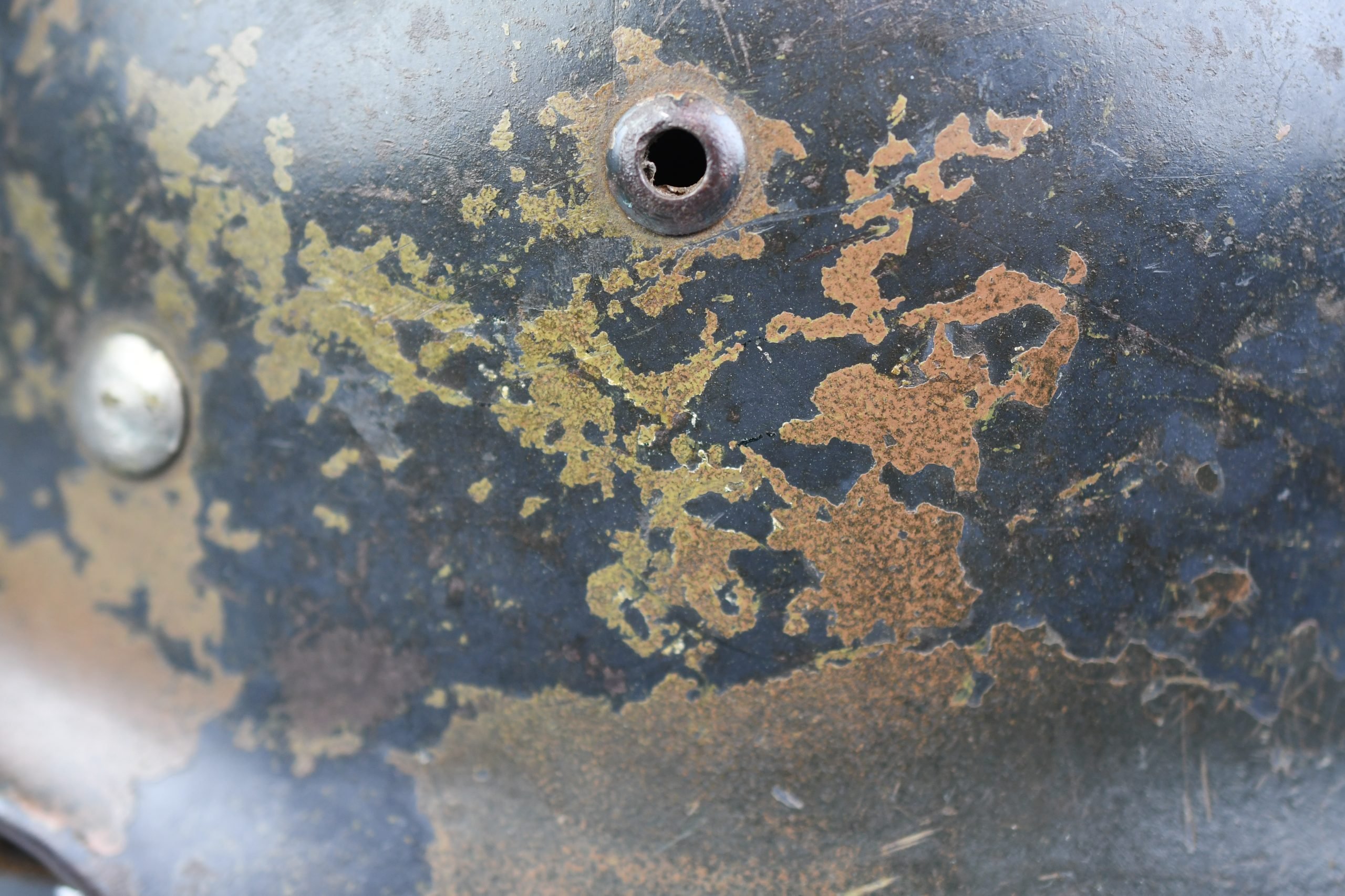 M35 Luftwaffe double decal 'Normandy' camouflage helmet SE64 1939 — image 11