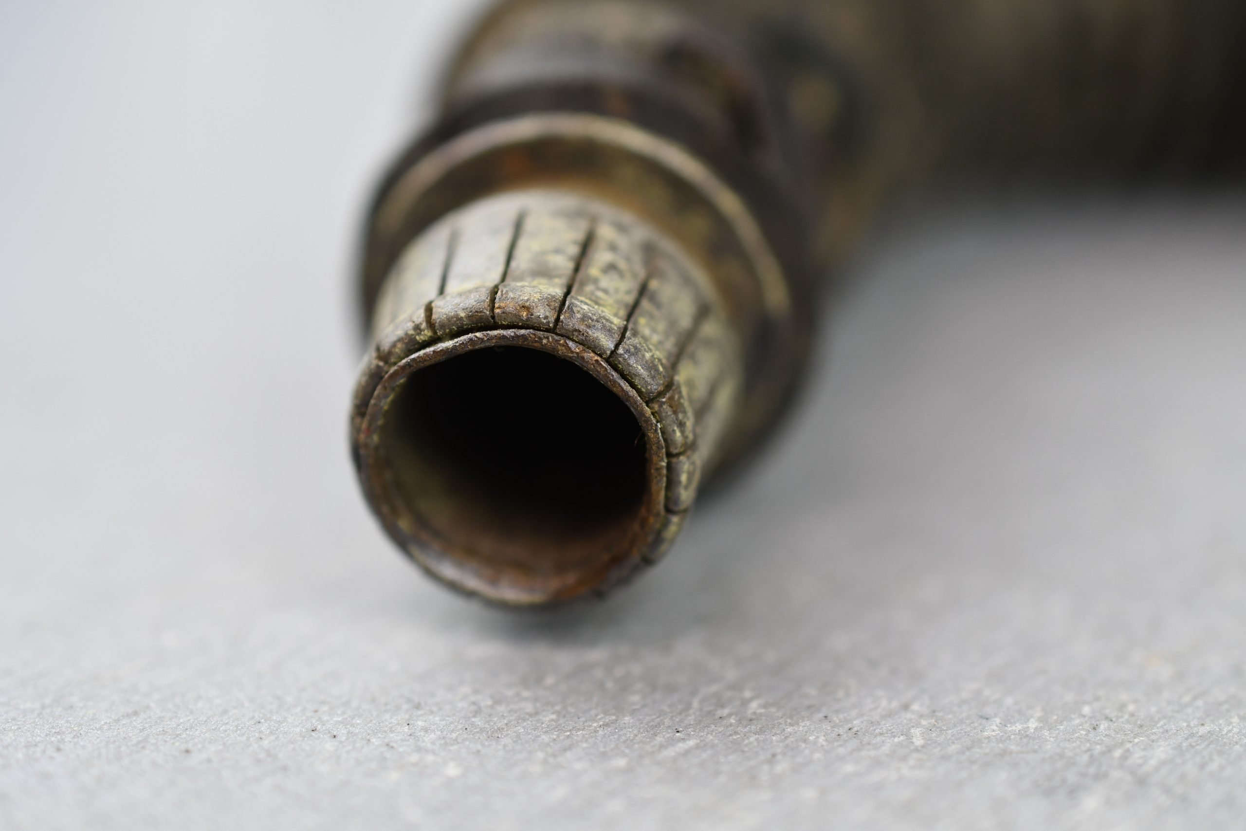 Luftwaffe pilot oxigen mask rubber hose — image 3