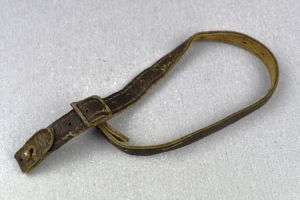 RARE German helmet chin strap variant made like paratrooper chin …