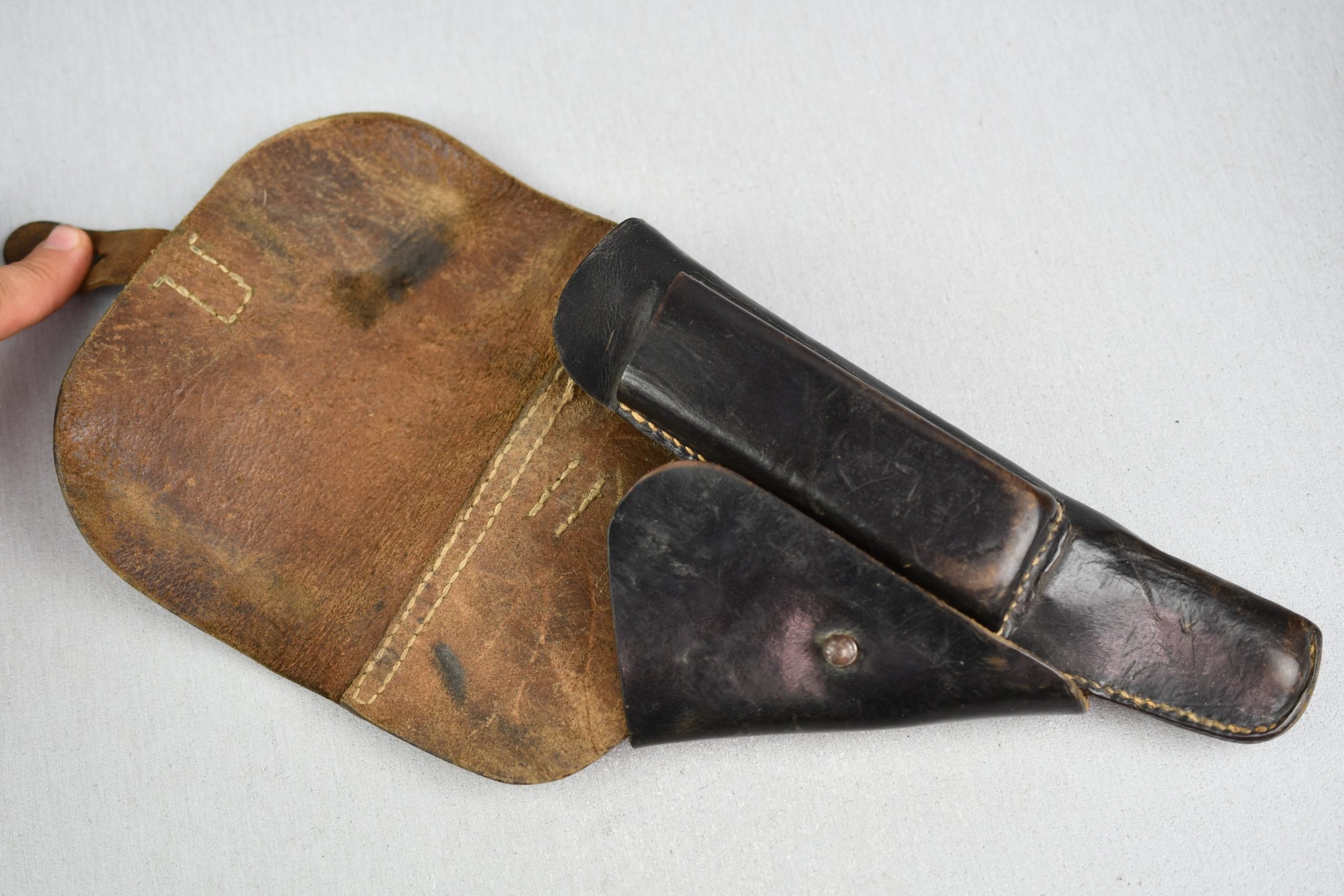 P38 'Walther' soft shell pistol holster by kkd 1944 — image 5