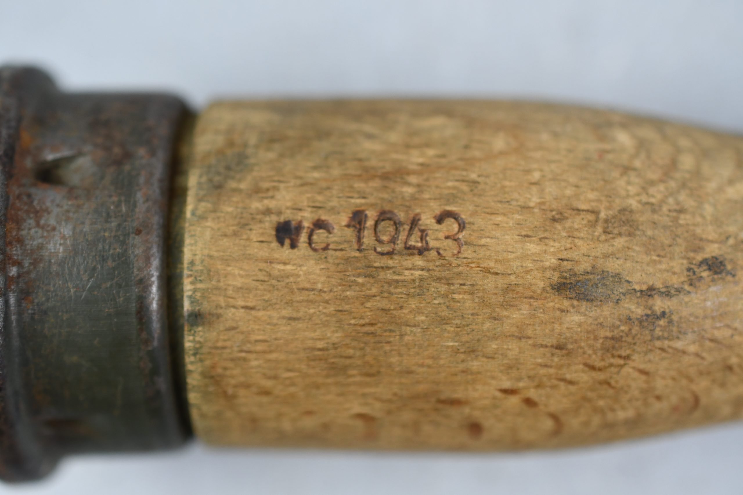 M24 Wehrmacht stick grenade handle by WC 1943 — image 2