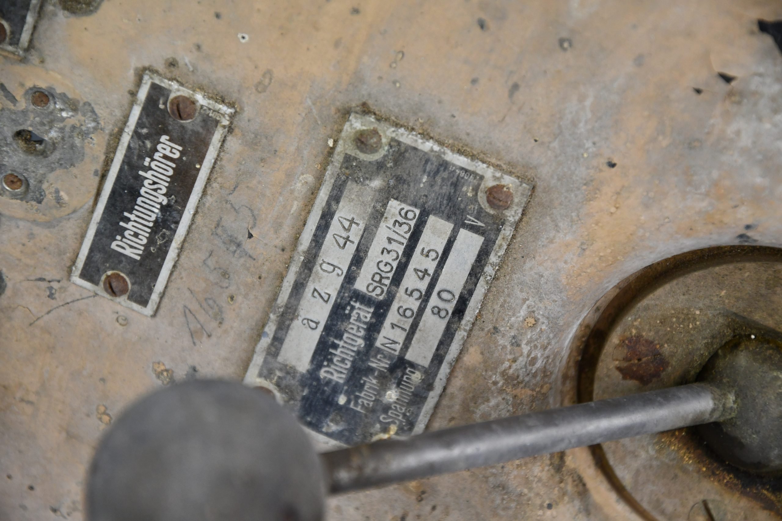 Luftwaffe anti-aircraft search light 'flakscheinwerfer' control panel by azg 1944 — image 3