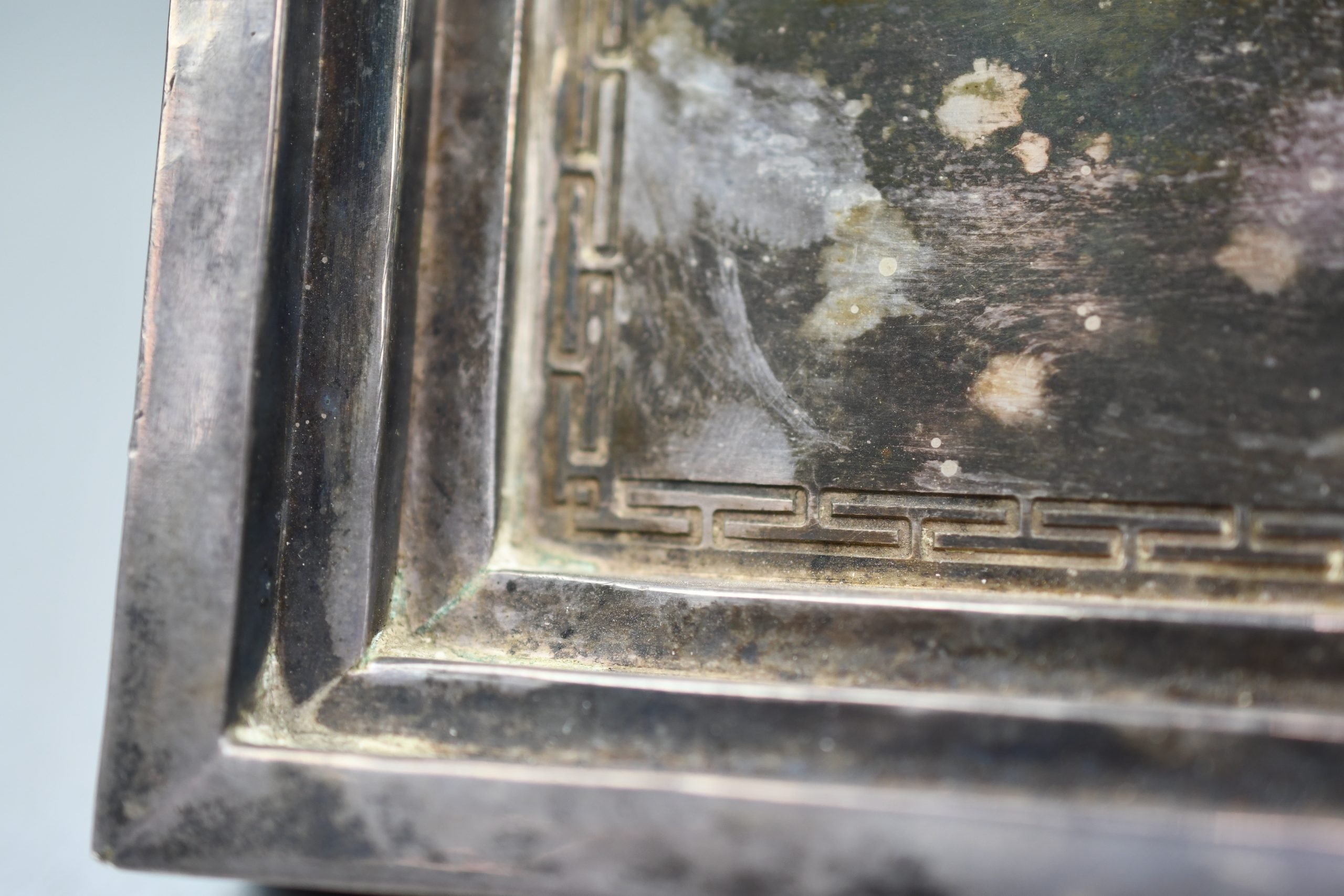 RARE Original Adolf Hitler formal pattern silver 925 photo frame by Franz and Hermann Wandinger 24 x 34 — image 11