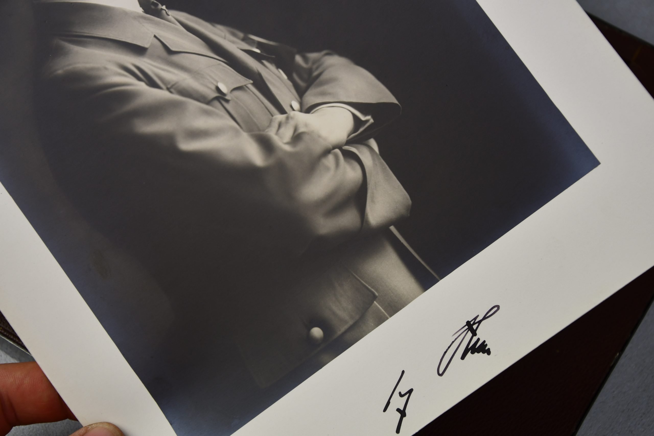 RARE Original Adolf Hitler formal pattern silver 925 photo frame by Franz and Hermann Wandinger 24 x 34 — image 18