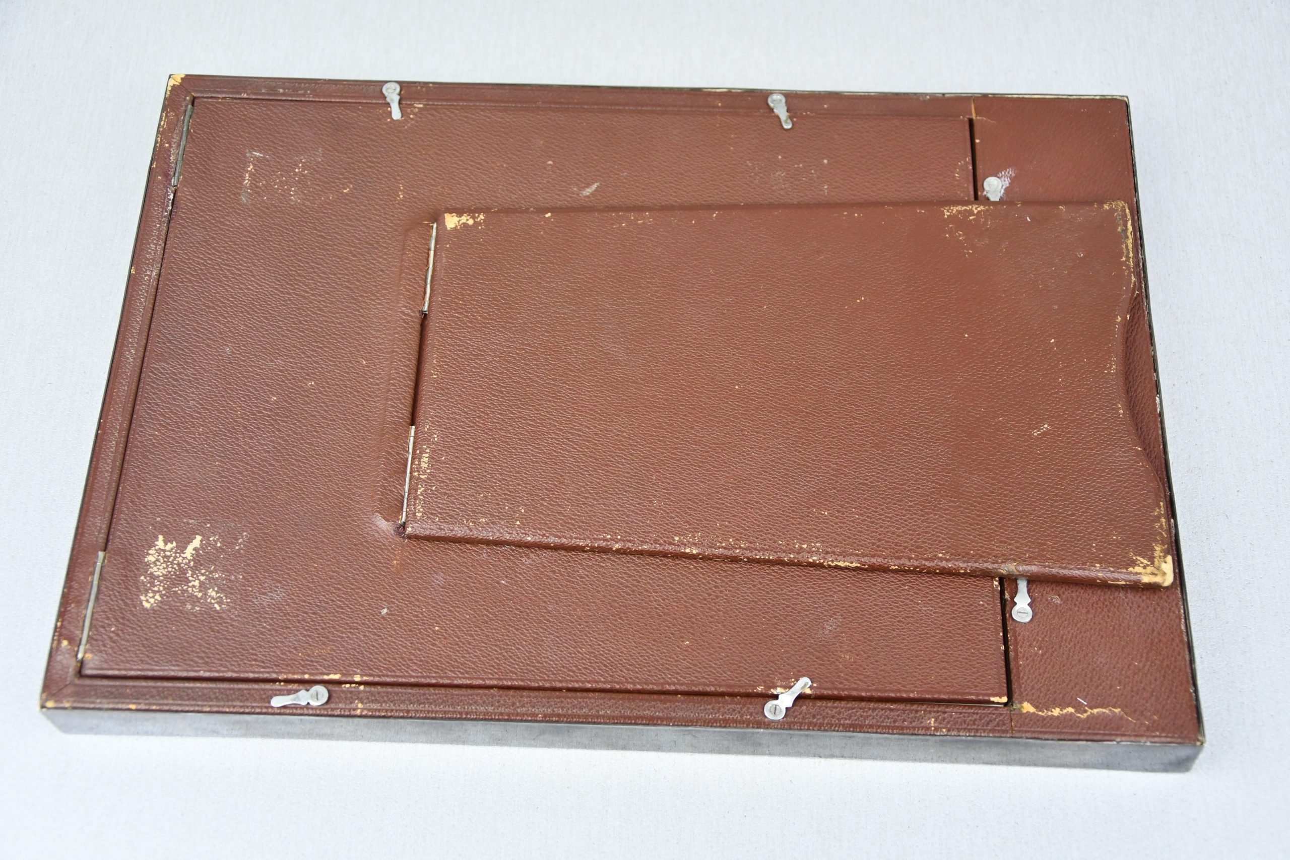 RARE Original Adolf Hitler formal pattern silver 925 photo frame by Franz and Hermann Wandinger 24 x 34 — image 7