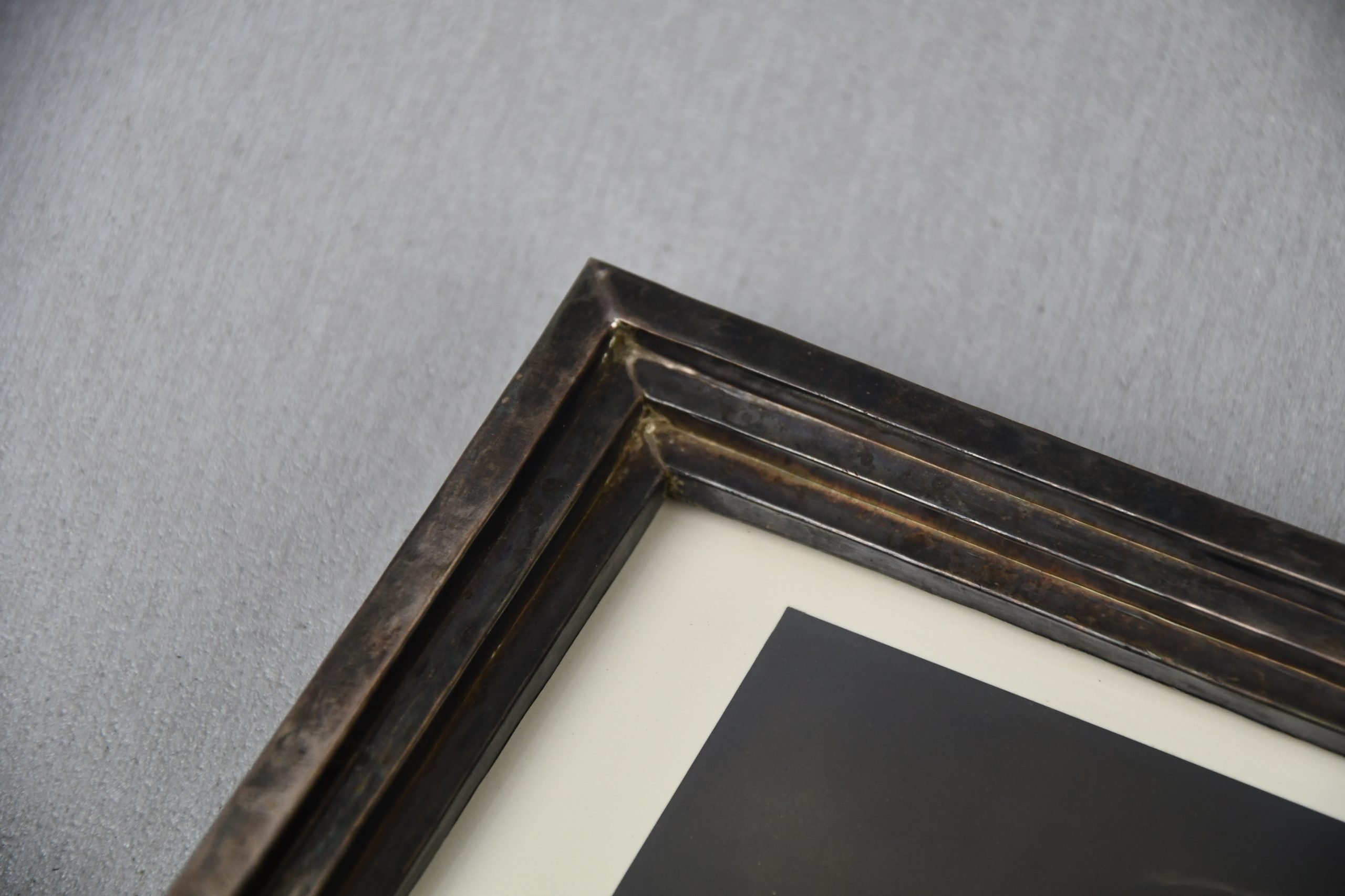 RARE Original Adolf Hitler formal pattern silver 925 photo frame by Franz and Hermann Wandinger 24 x 34 — image 8