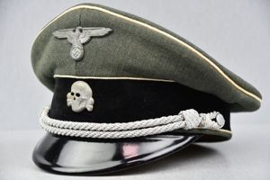 Waffen-SS 'Kleiderklasse' officer visor cap named