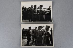 2x Original war time private photo of Adolf Hitler and …