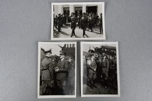 3x Original war time private photo of Adolf Hitler and …