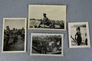 4x Original war time private photo ofFeldmarschall von Rundstedt