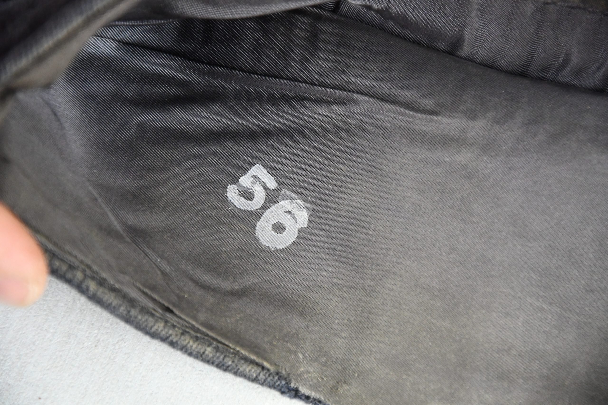 Luftwaffe officer overseas cap 'Schiffchen für Offiziere'in tricot wool — image 7