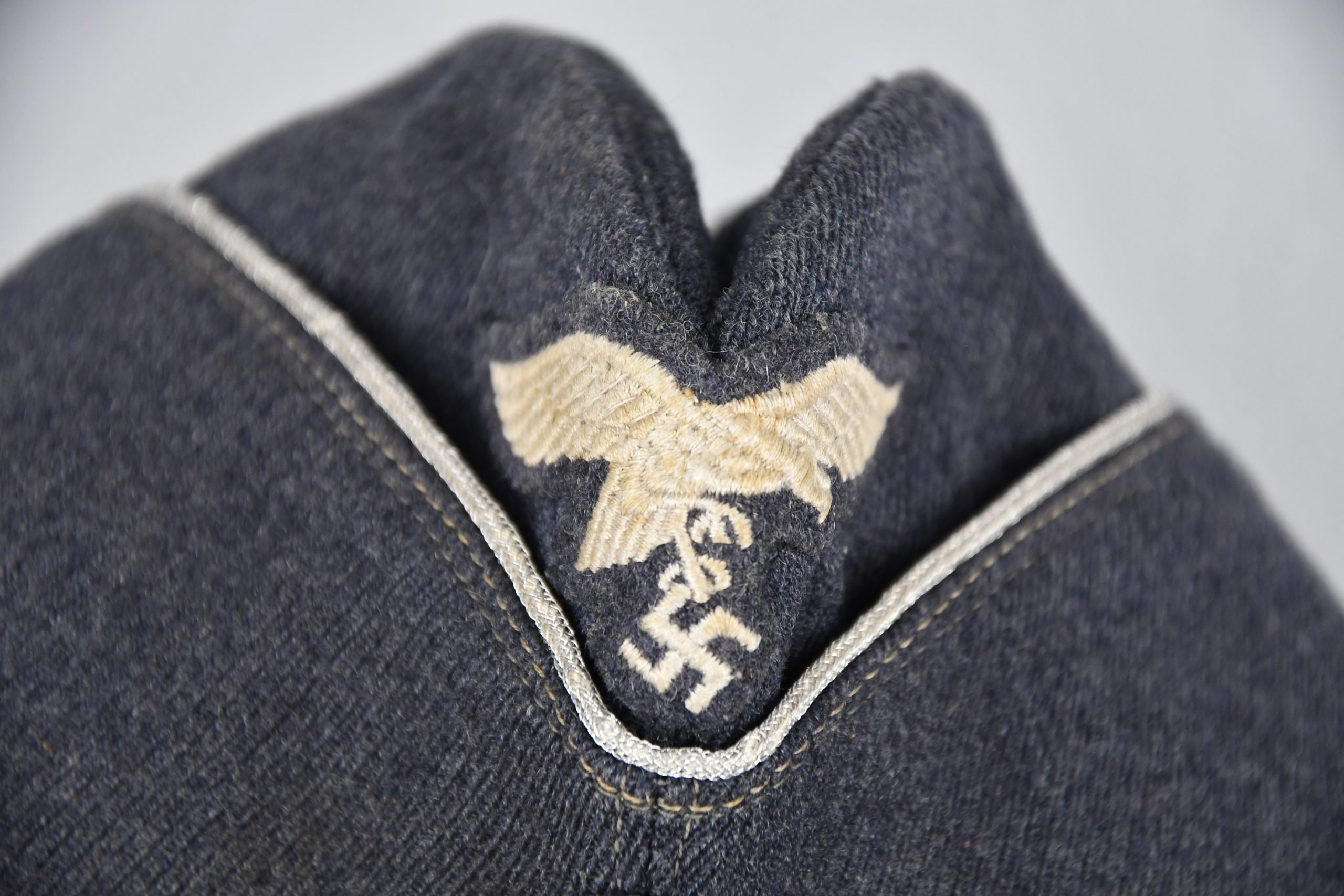 Luftwaffe officer overseas cap 'Schiffchen für Offiziere'in tricot wool — image 9