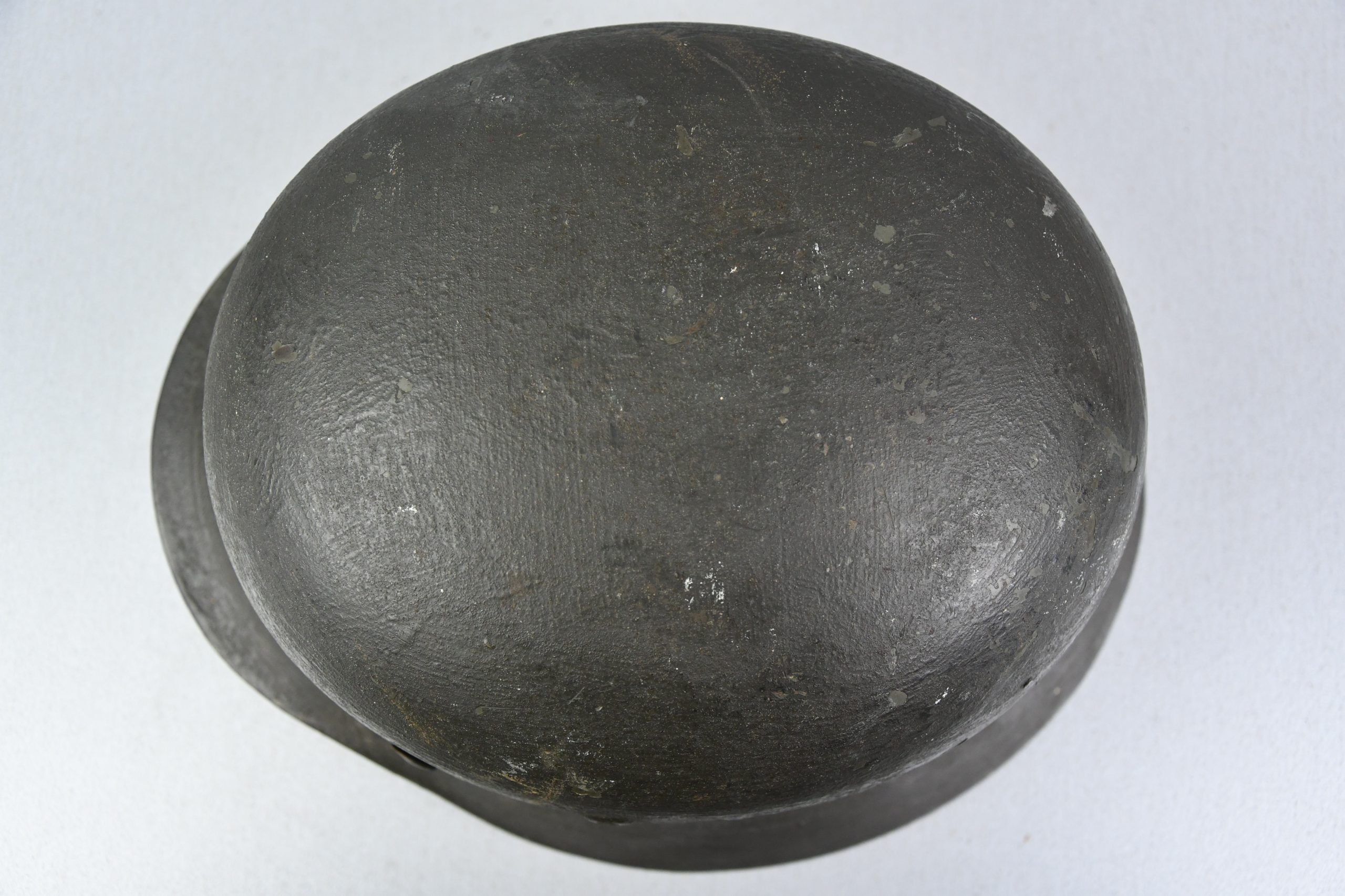 M35 army (heer) single decal 'overpaint' steel helmet Q68 named and unit marked — image 9