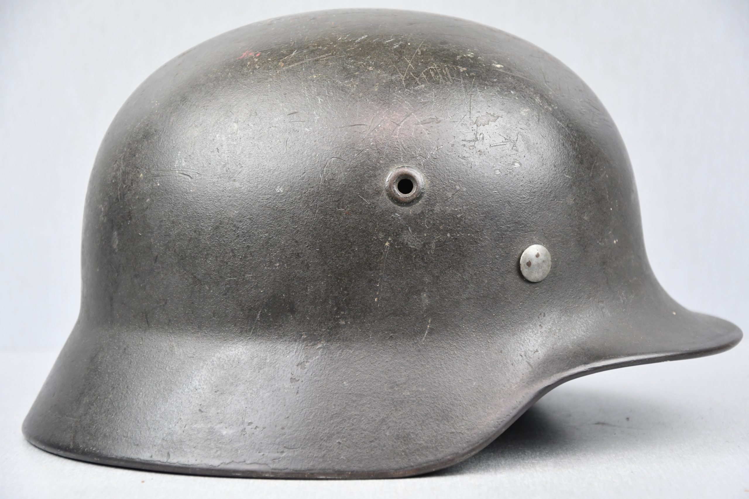 M40 army (Heer) single decal steel helmet Q62 — image 4