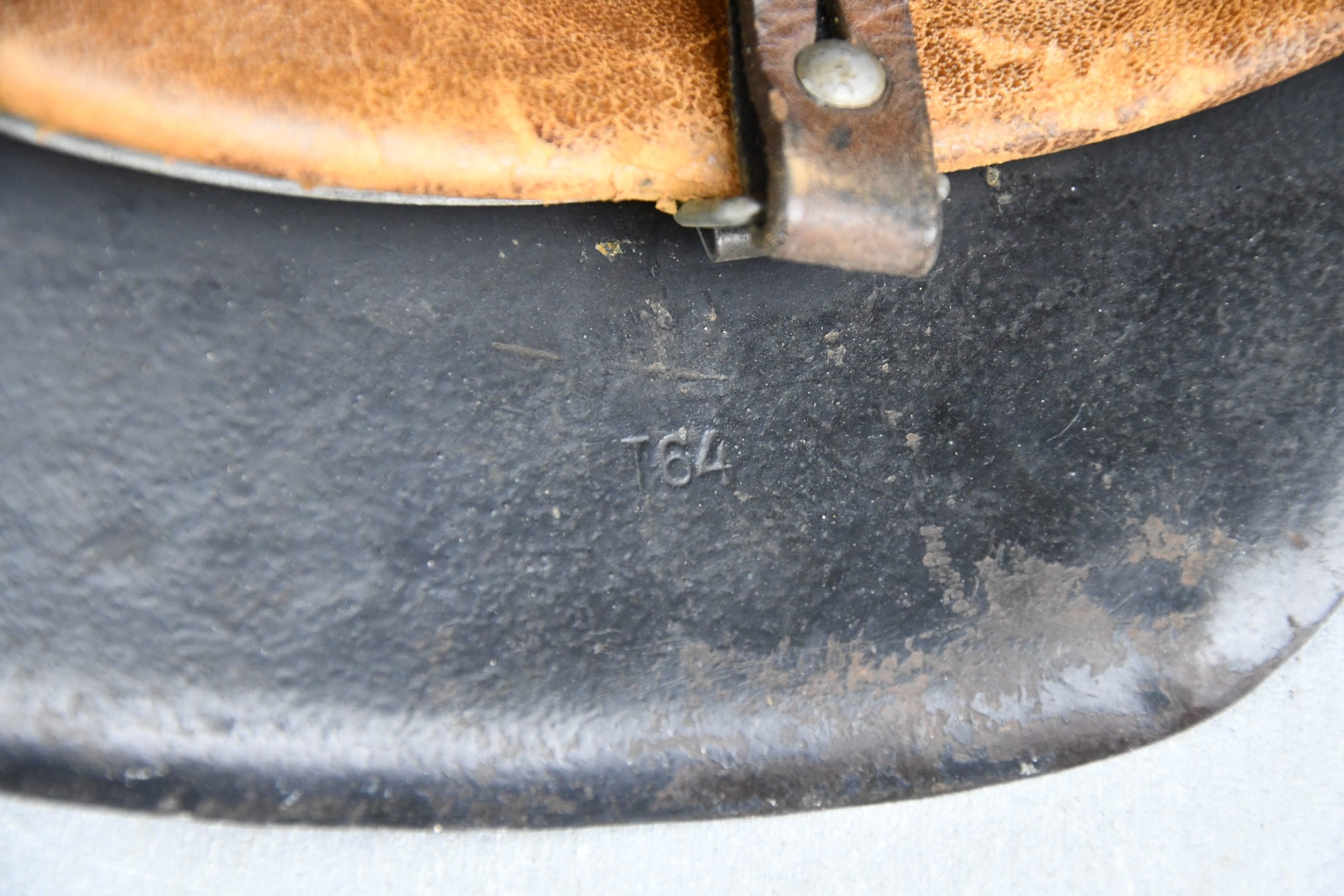 M42 Luftwaffe single decal steel helmet ET64 — image 14