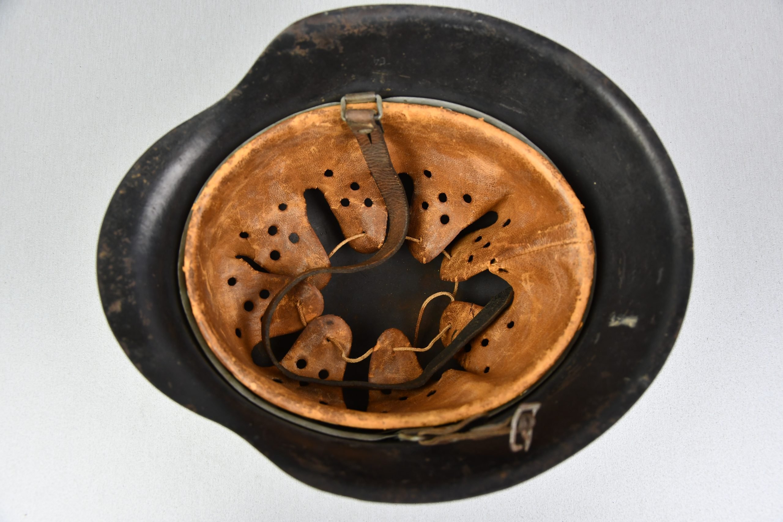 M42 Luftwaffe single decal steel helmet ET64 — image 7