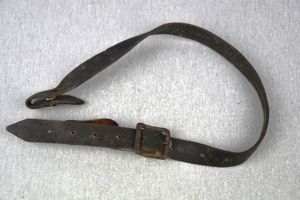 German helmet chin strap ca. 1941