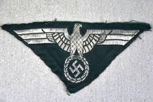 M44 Army (Heer) officers 'BeVo' flatwire breast eagle