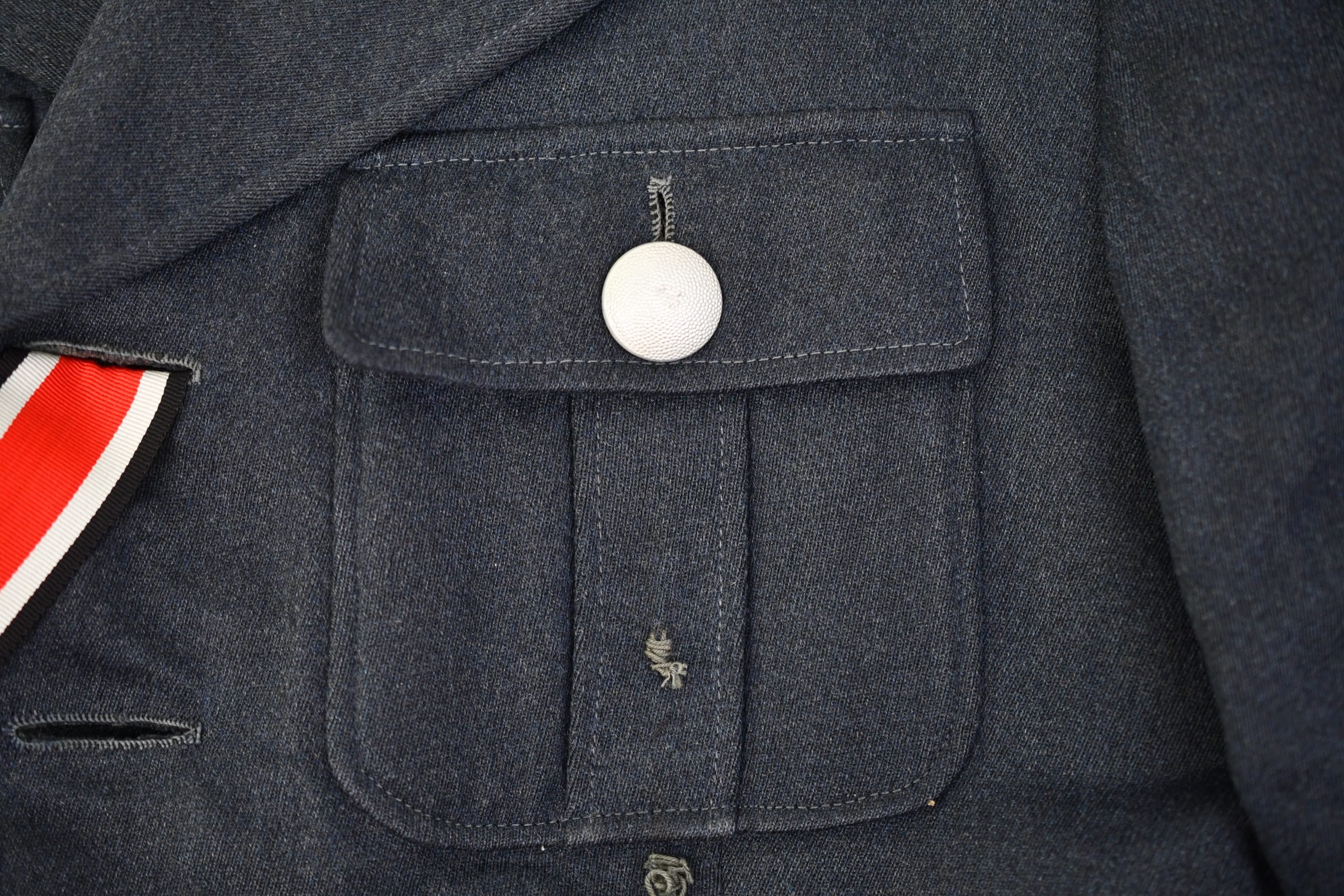 Luftwaffe officer four pocket tunic for Pilot or Fallschirmjäger Leutnant by Schwarz & Sohn — image 20