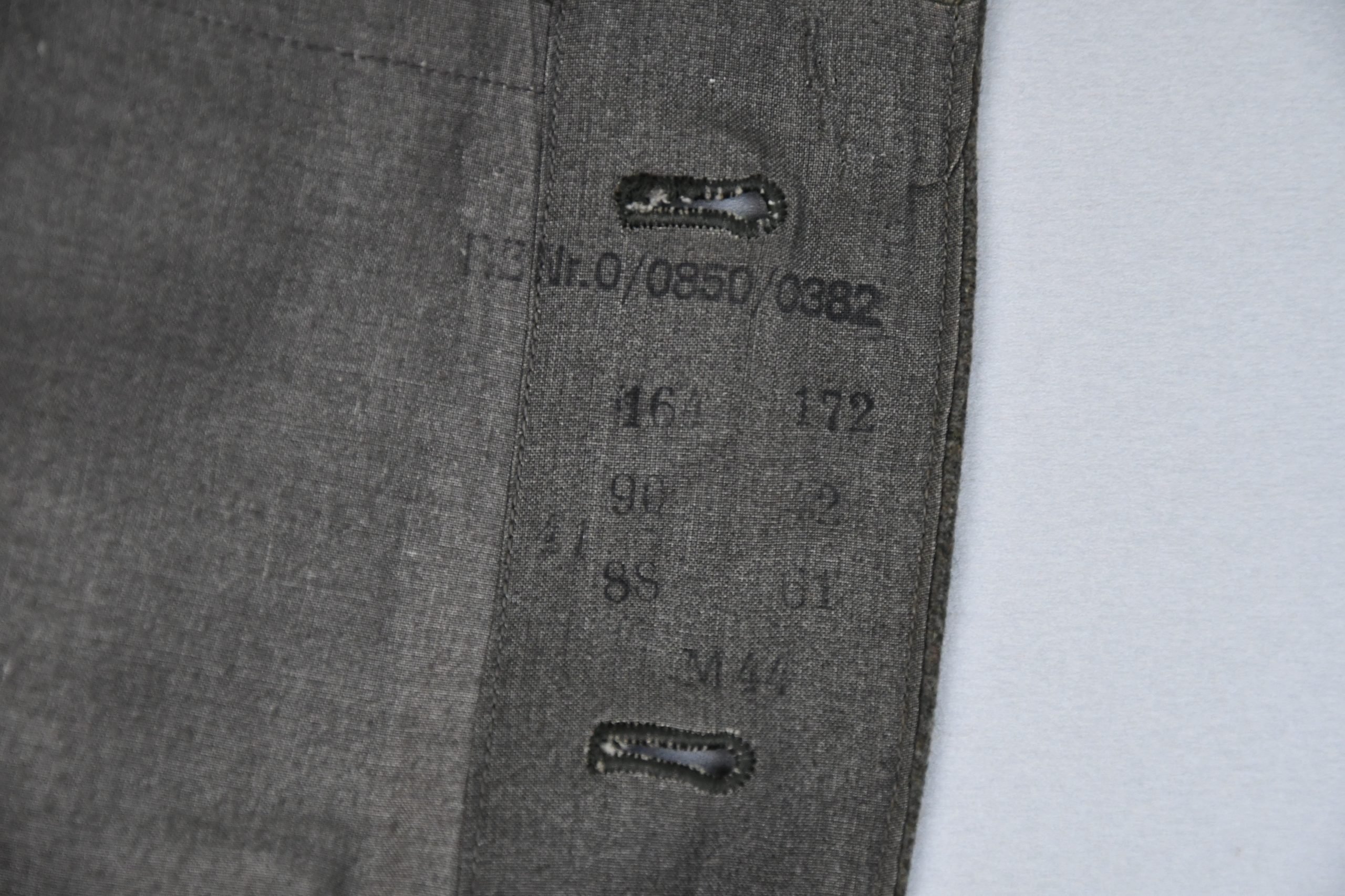 M44 army (Heer) enlisted men Feldbluse 1944 with RBNr. — image 15