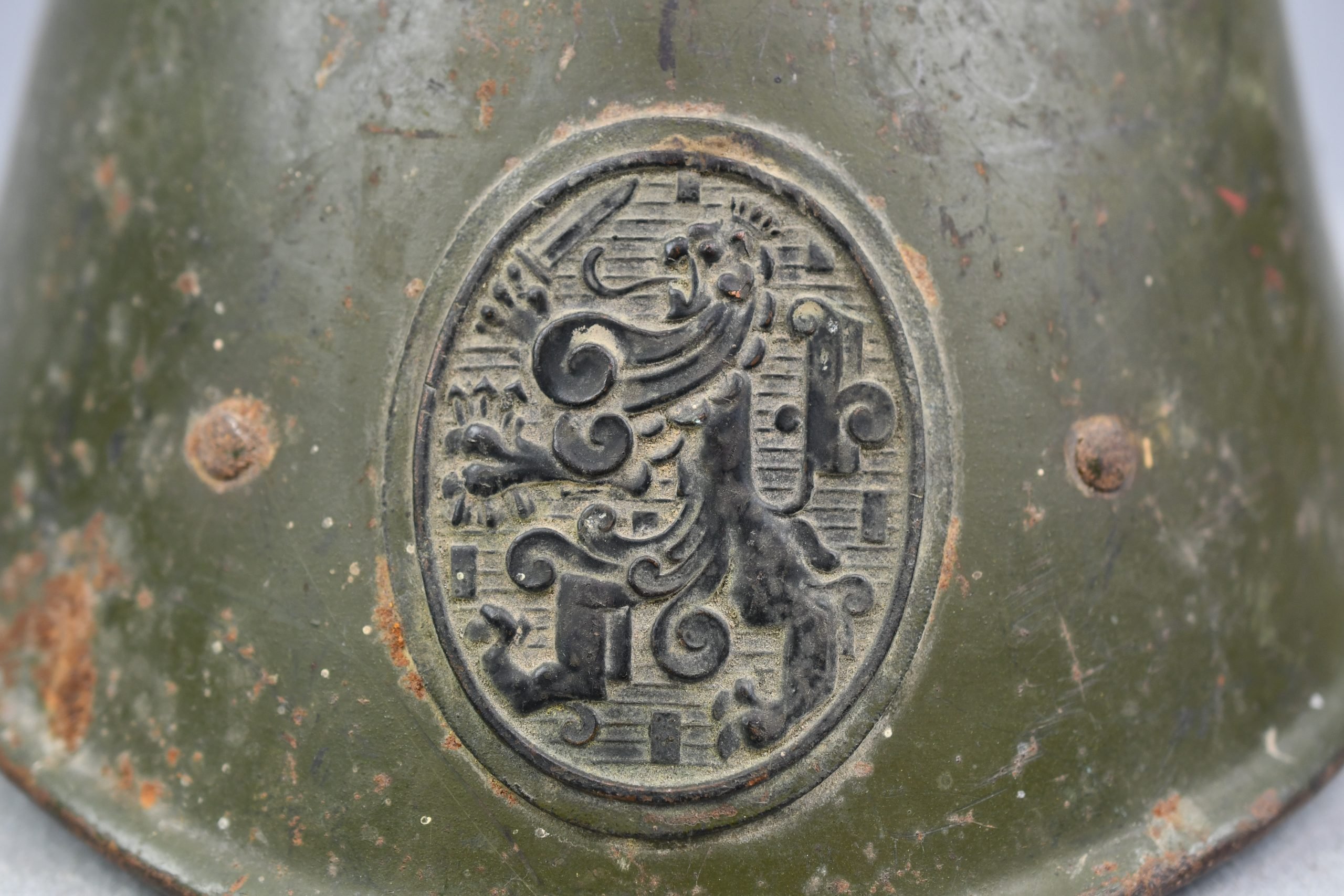 WW2 M27 Dutch army steel helmet — image 9