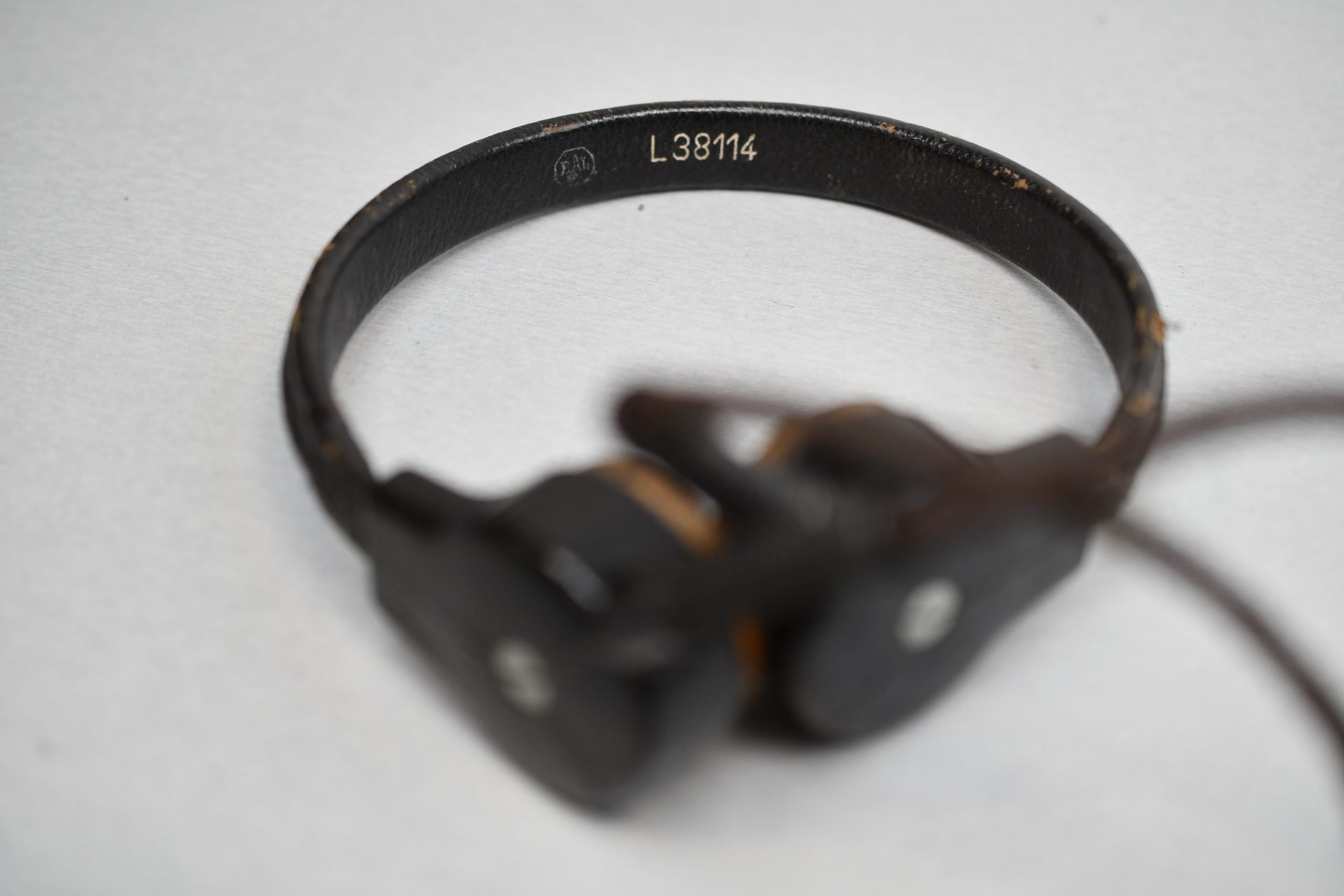 Wehrmacht panzer communication head set by ecq 1941 — image 3