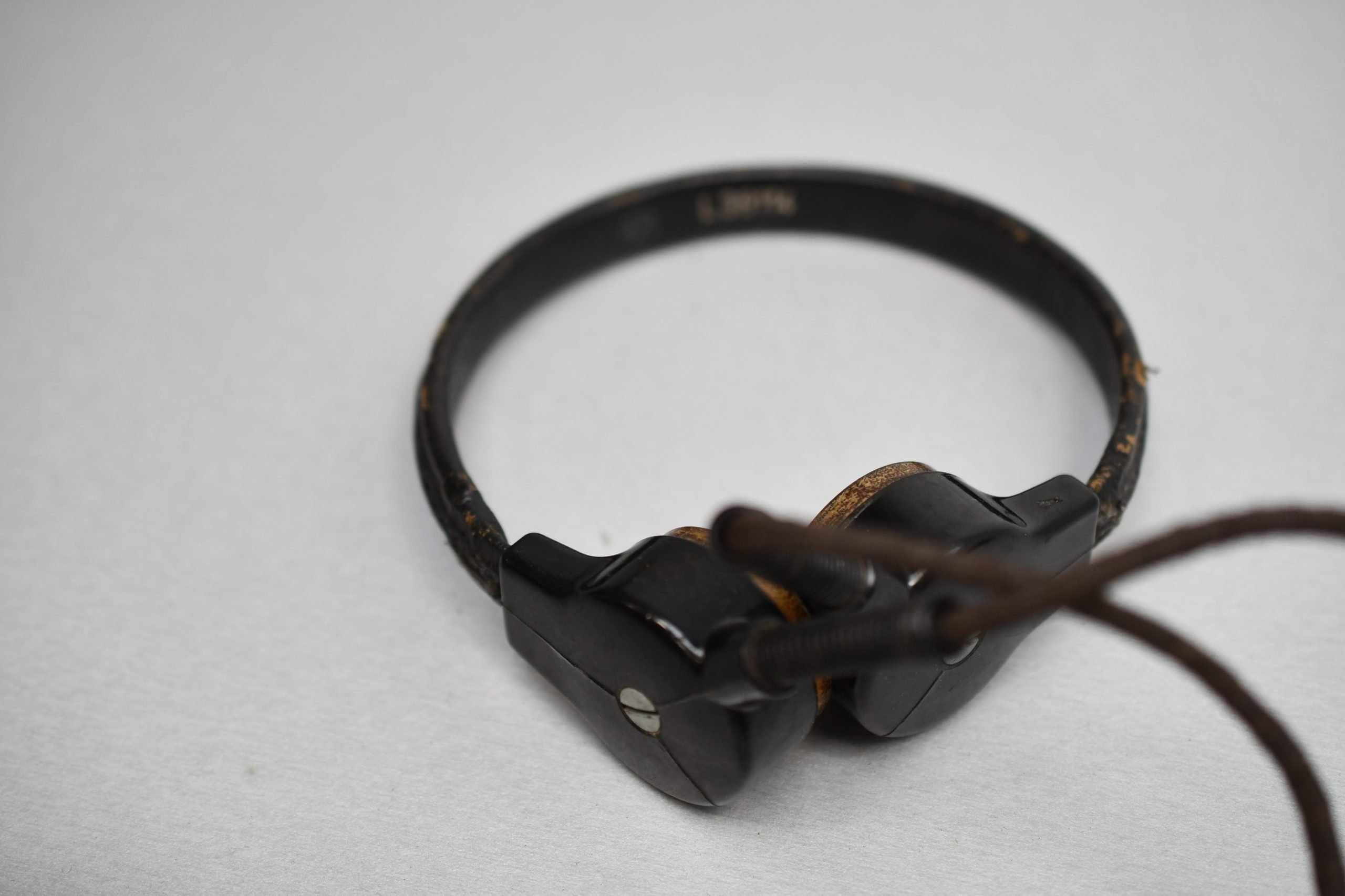 Wehrmacht panzer communication head set by ecq 1941 — image 4