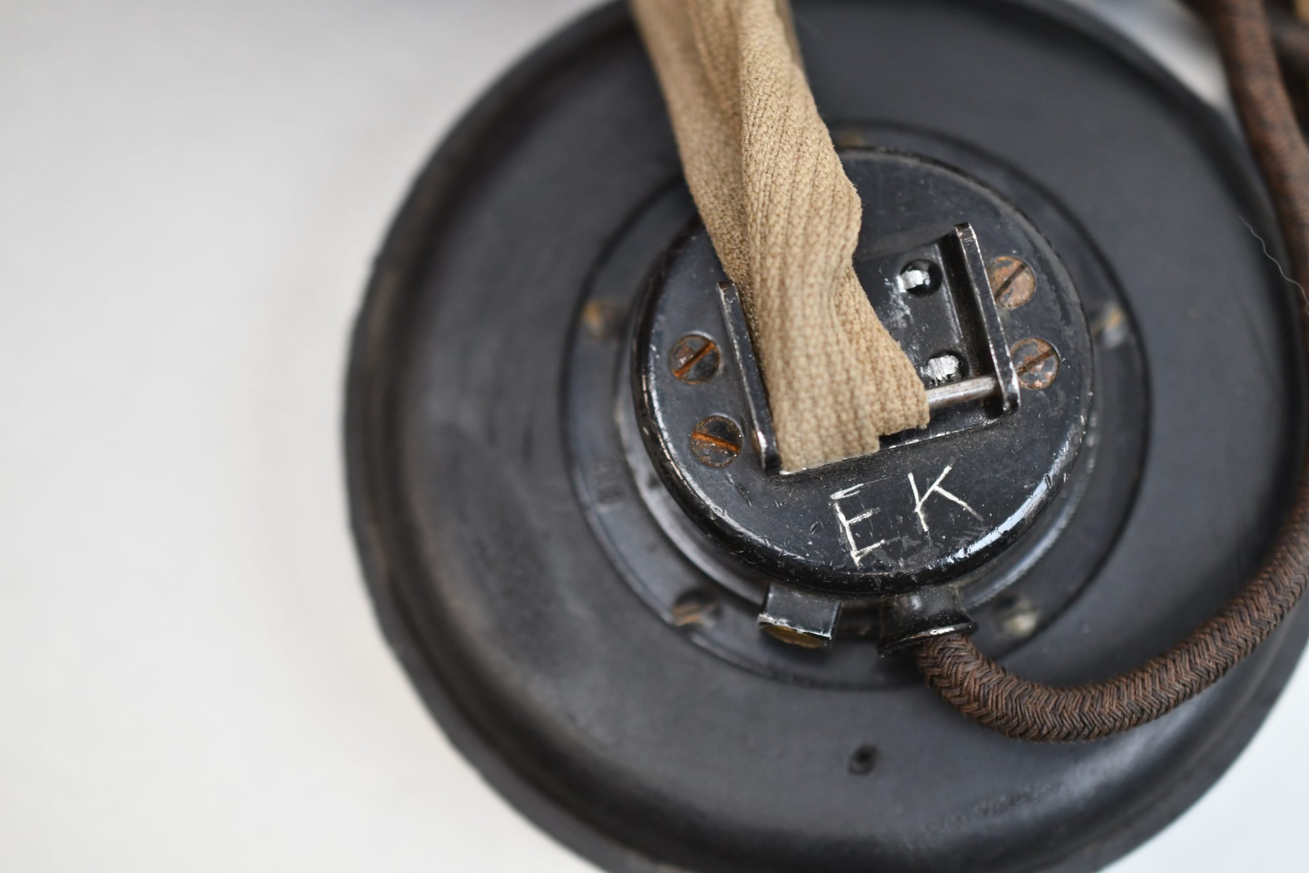 Wehrmacht panzer communication head set by ecq 1941 — image 8