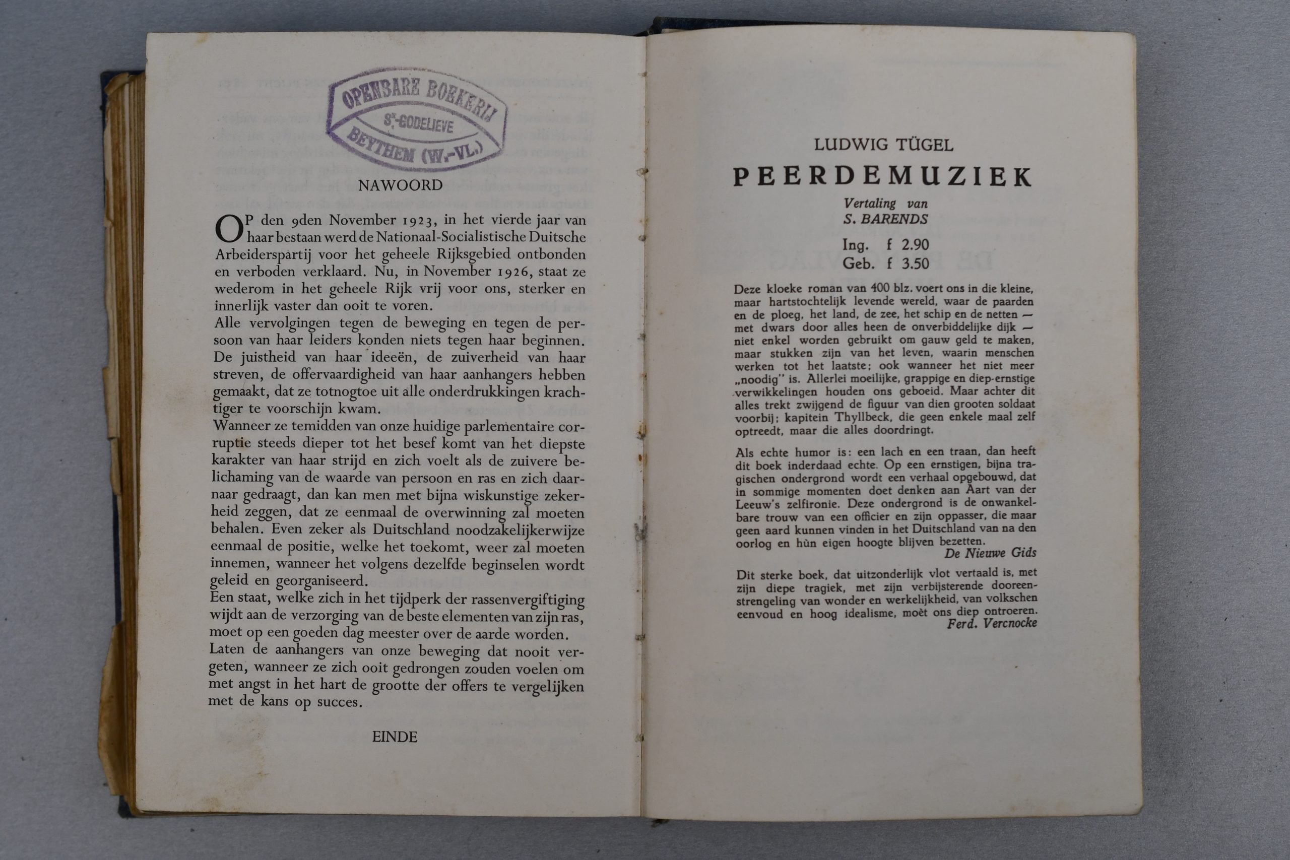 Dutch Adolf Hitler's Mein Kampf 'Mijn Kamp' printed in Amsterdam — image 13
