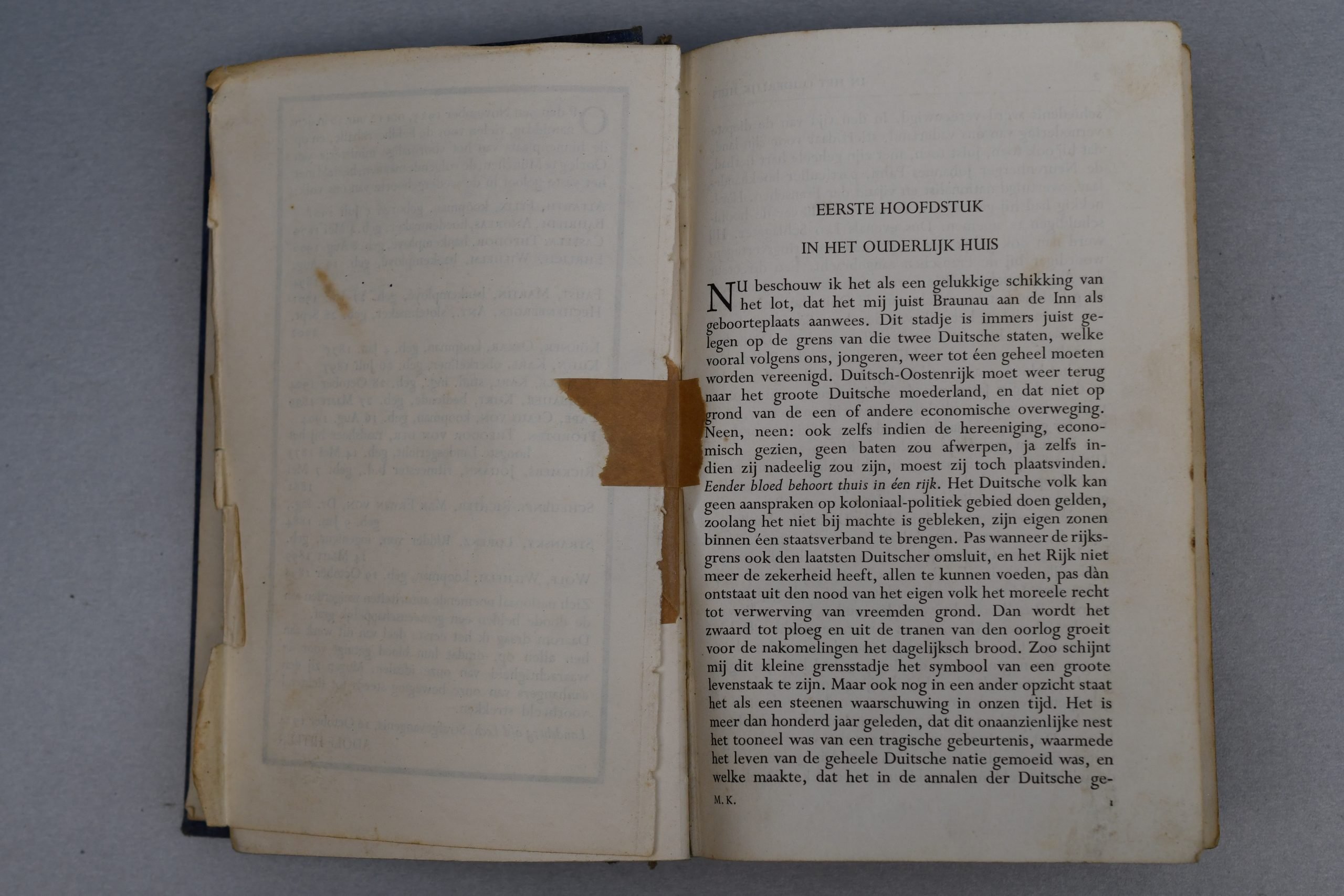 Dutch Adolf Hitler's Mein Kampf 'Mijn Kamp' printed in Amsterdam — image 9