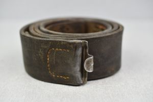 Wehrmacht leather equipment belt with ca. 1942