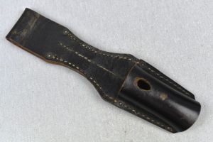 Wehrmacht K98 leather bayonet frog ca. 1941