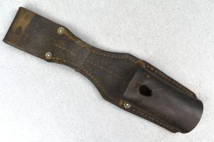 Wehrmacht K98 leather bayonet frog by Hans Deuter 1940