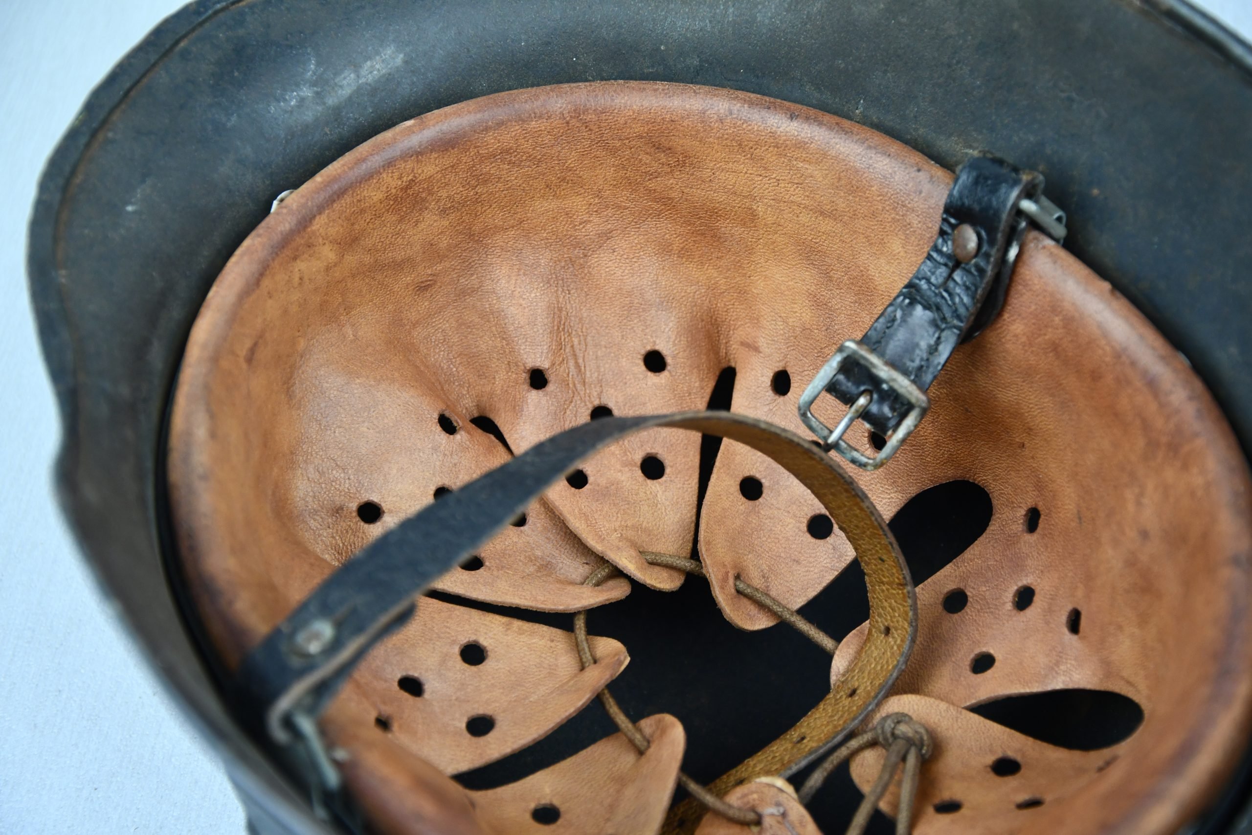 M40 Luftwaffe single decal steel helmet hkp64 — image 12