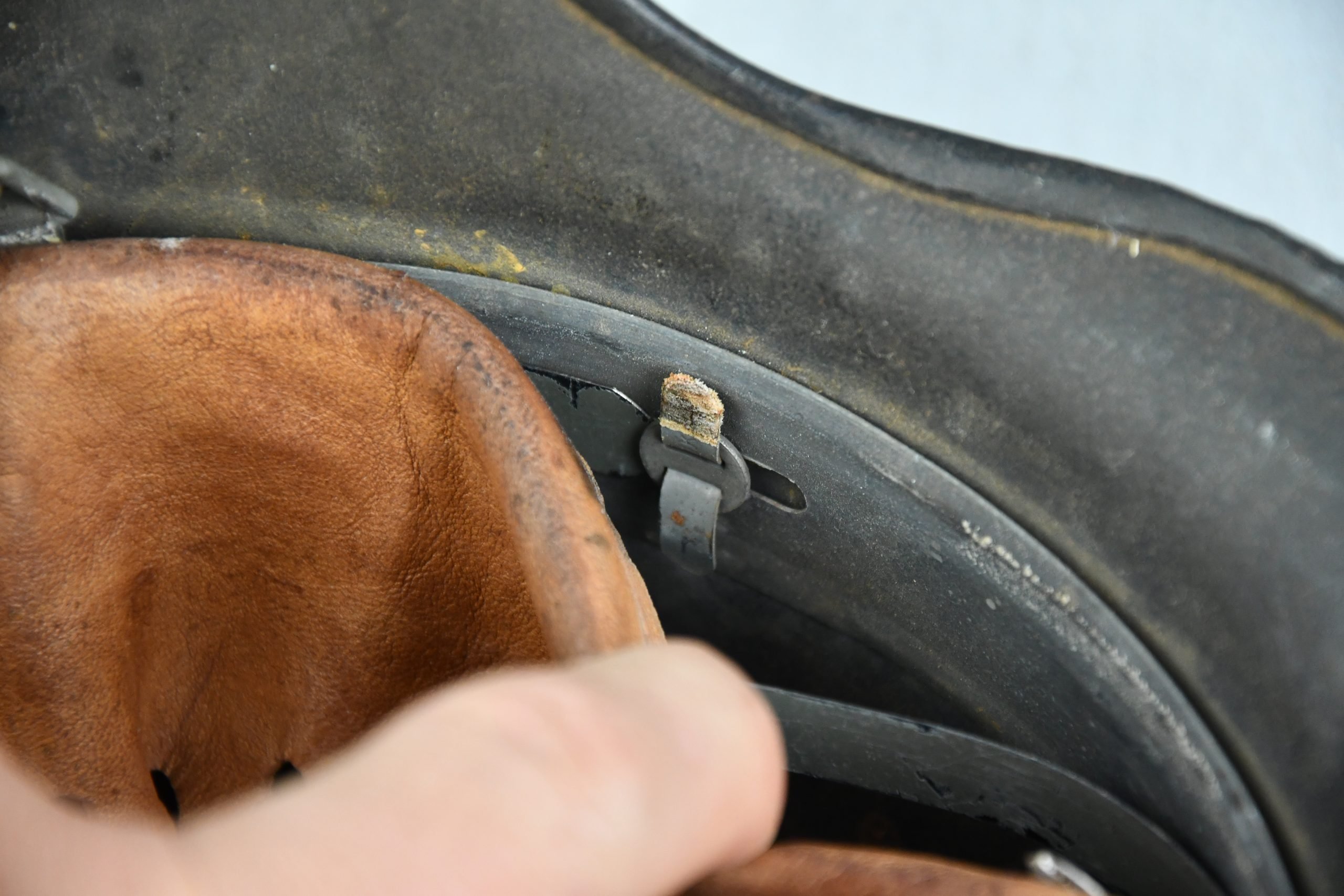 M40 Luftwaffe single decal steel helmet hkp64 — image 16