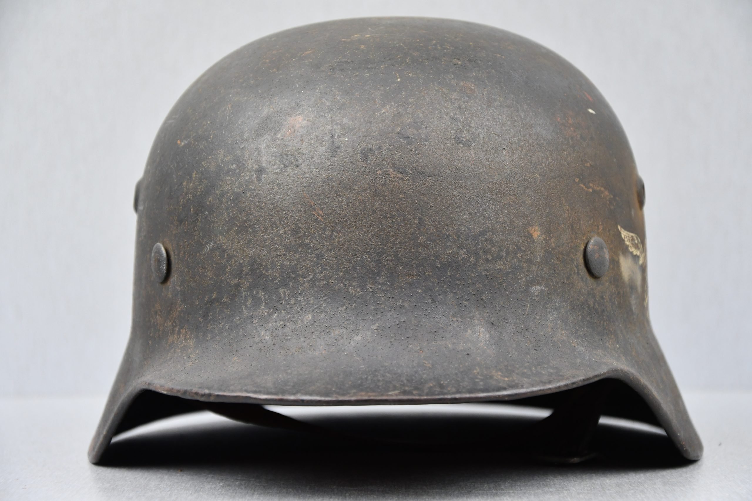 M40 Luftwaffe single decal steel helmet hkp64 — image 3