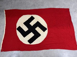 Large NSDAP double sided building banner 180 x 300