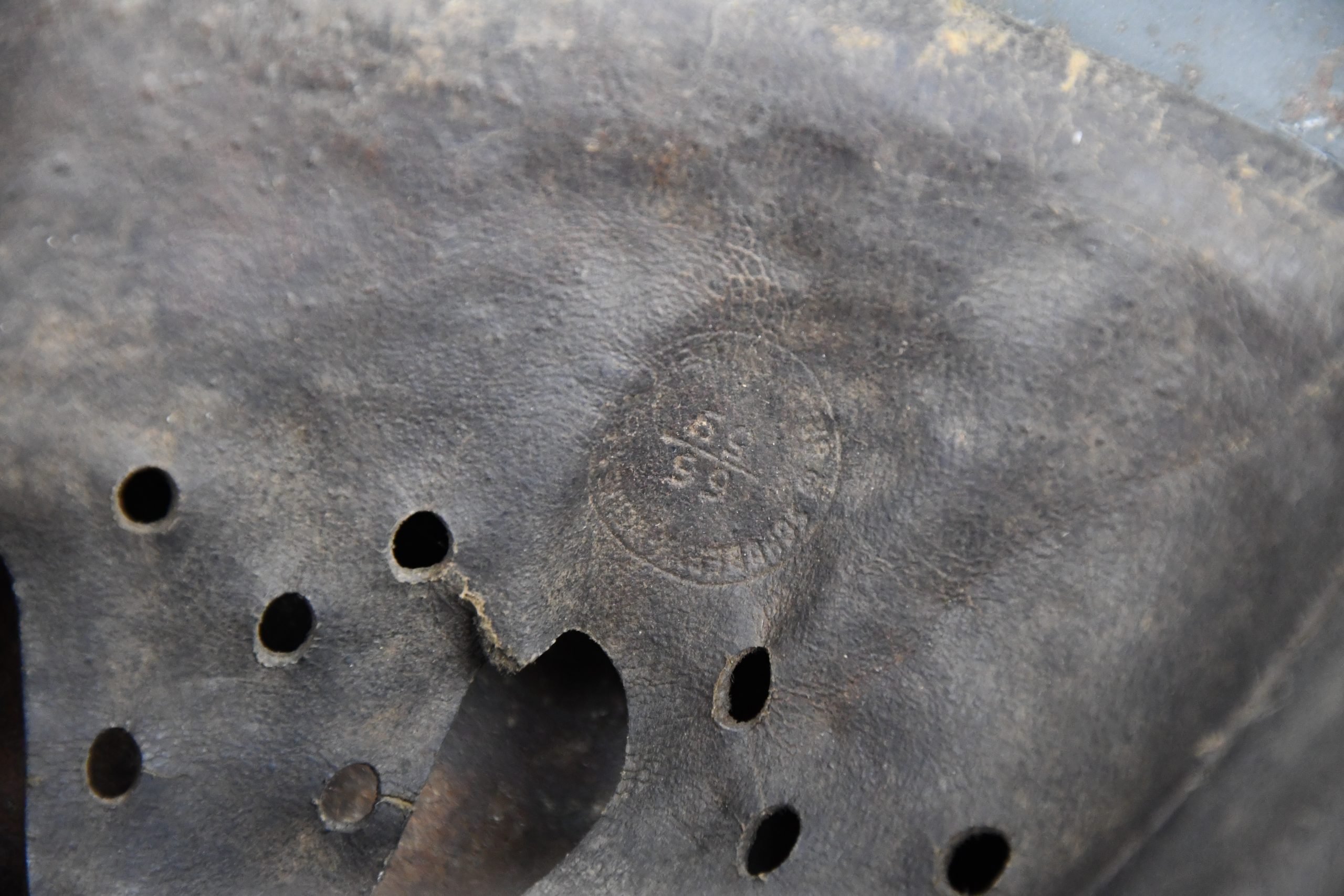 M35 Luftwaffe double decal steel helmet with droop tail eagle ET66 1935 — image 10