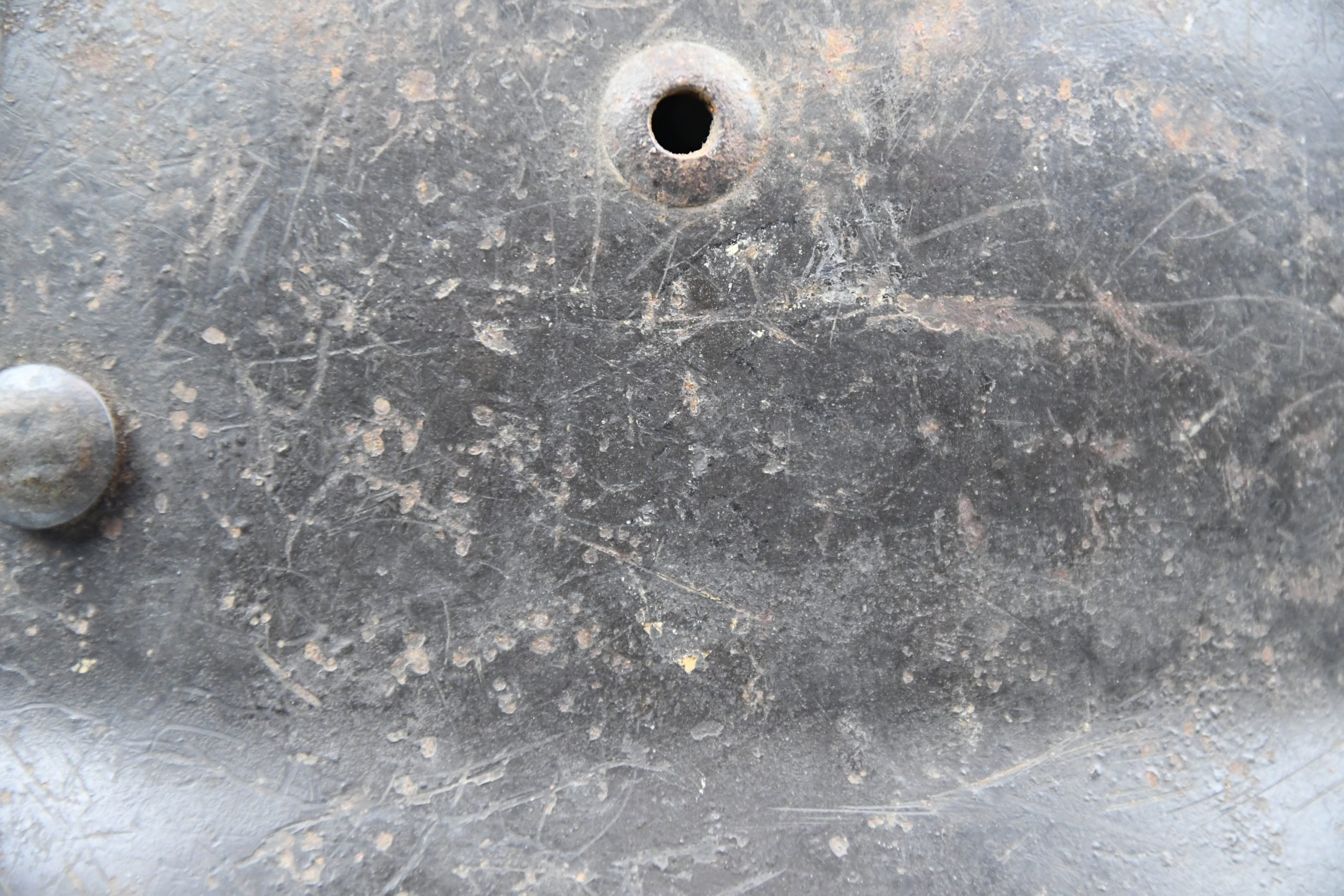 M35 Luftwaffe double decal steel helmet with droop tail eagle ET66 1935 — image 2