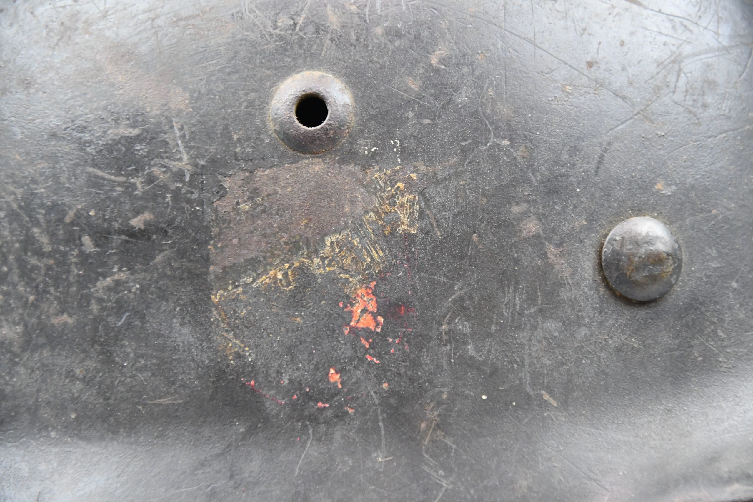 M35 Luftwaffe double decal steel helmet with droop tail eagle ET66 1935 — image 5